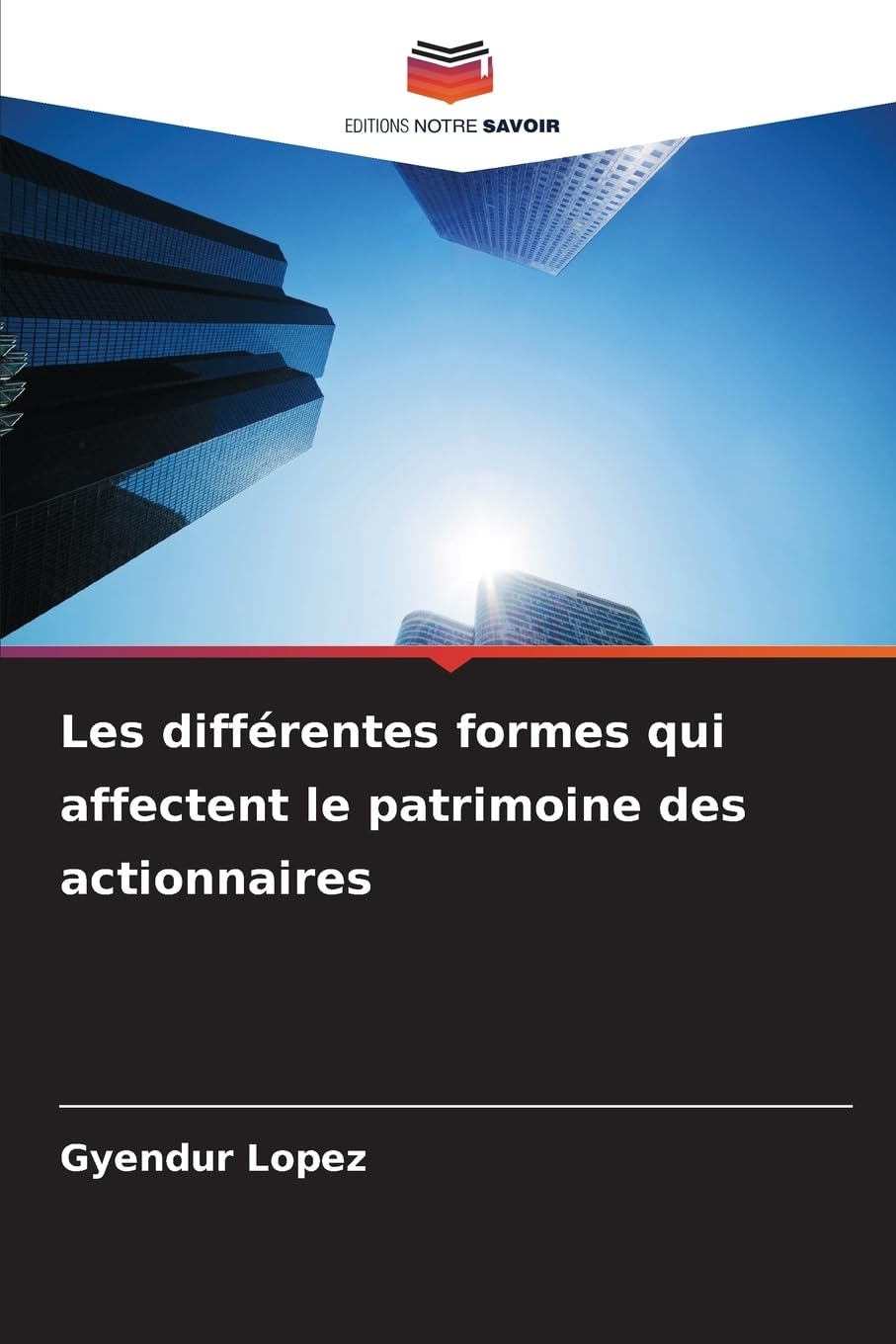 Les différentes formes qui affectent le patrimoine des actionnaires Law