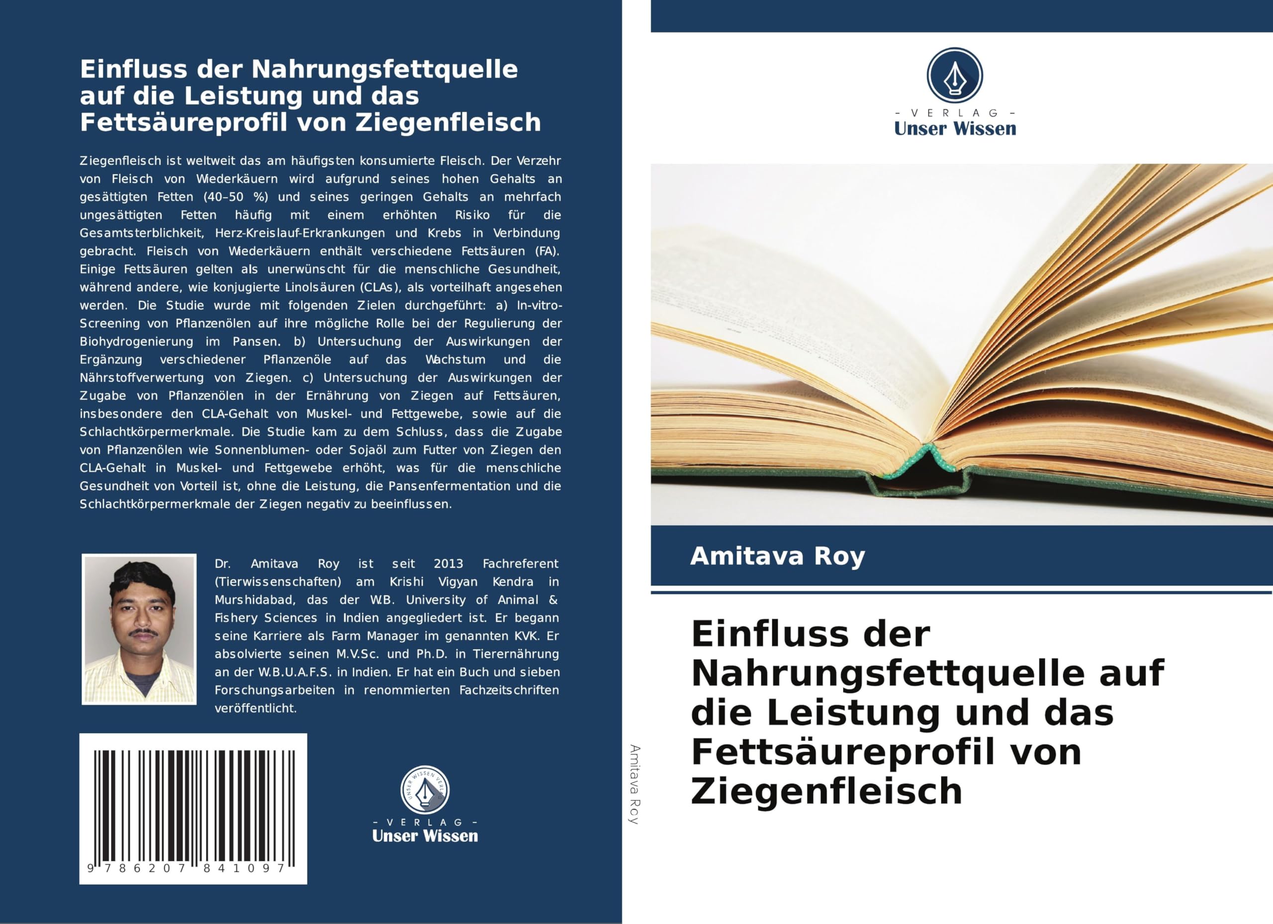 Einfluss der Nahrungsfettquelle auf die Leistung und das Fettsäureprofil von Ziegenfleisch Natural Sciences
