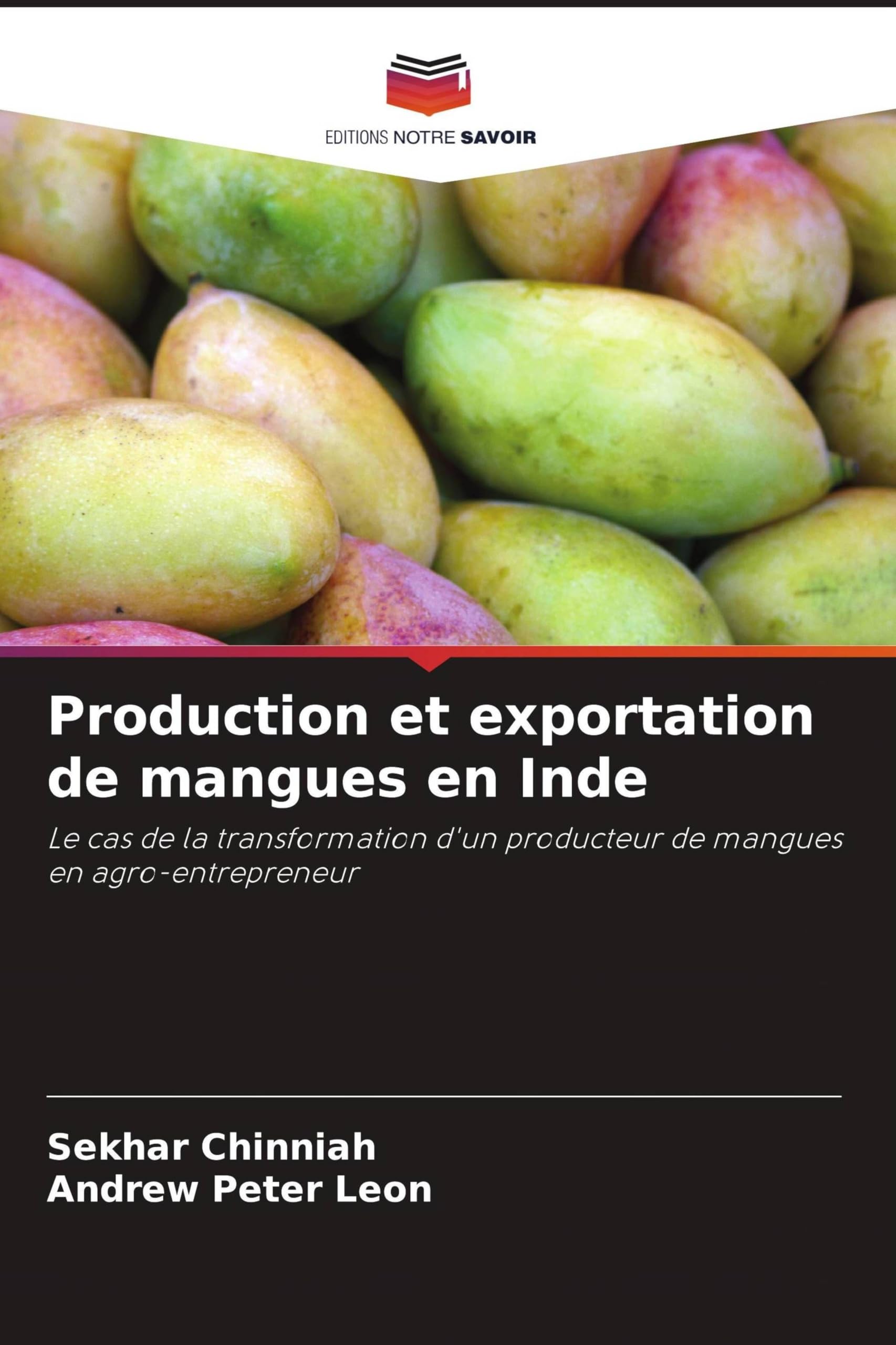 Production et exportation de mangues en Inde Natural Sciences