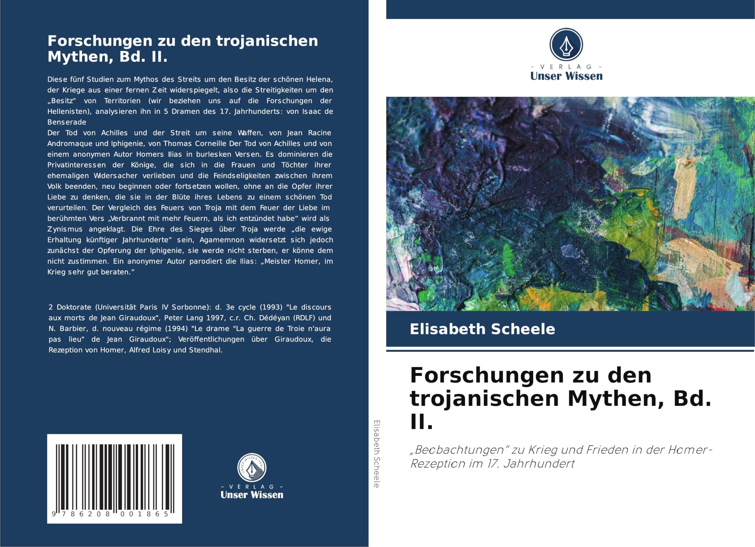 Forschungen zu den trojanischen Mythen, Bd. II. Books