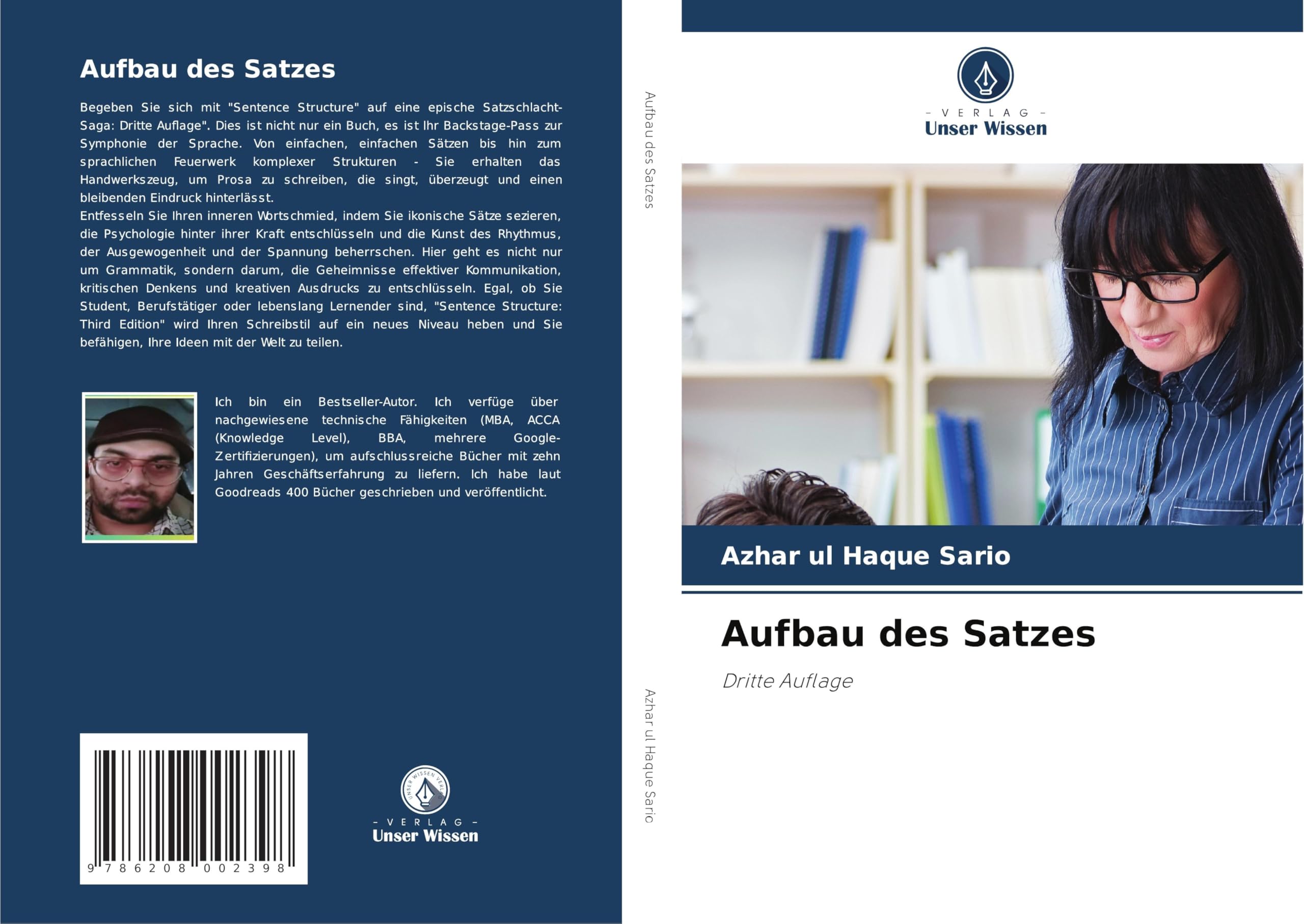 Aufbau des Satzes Books