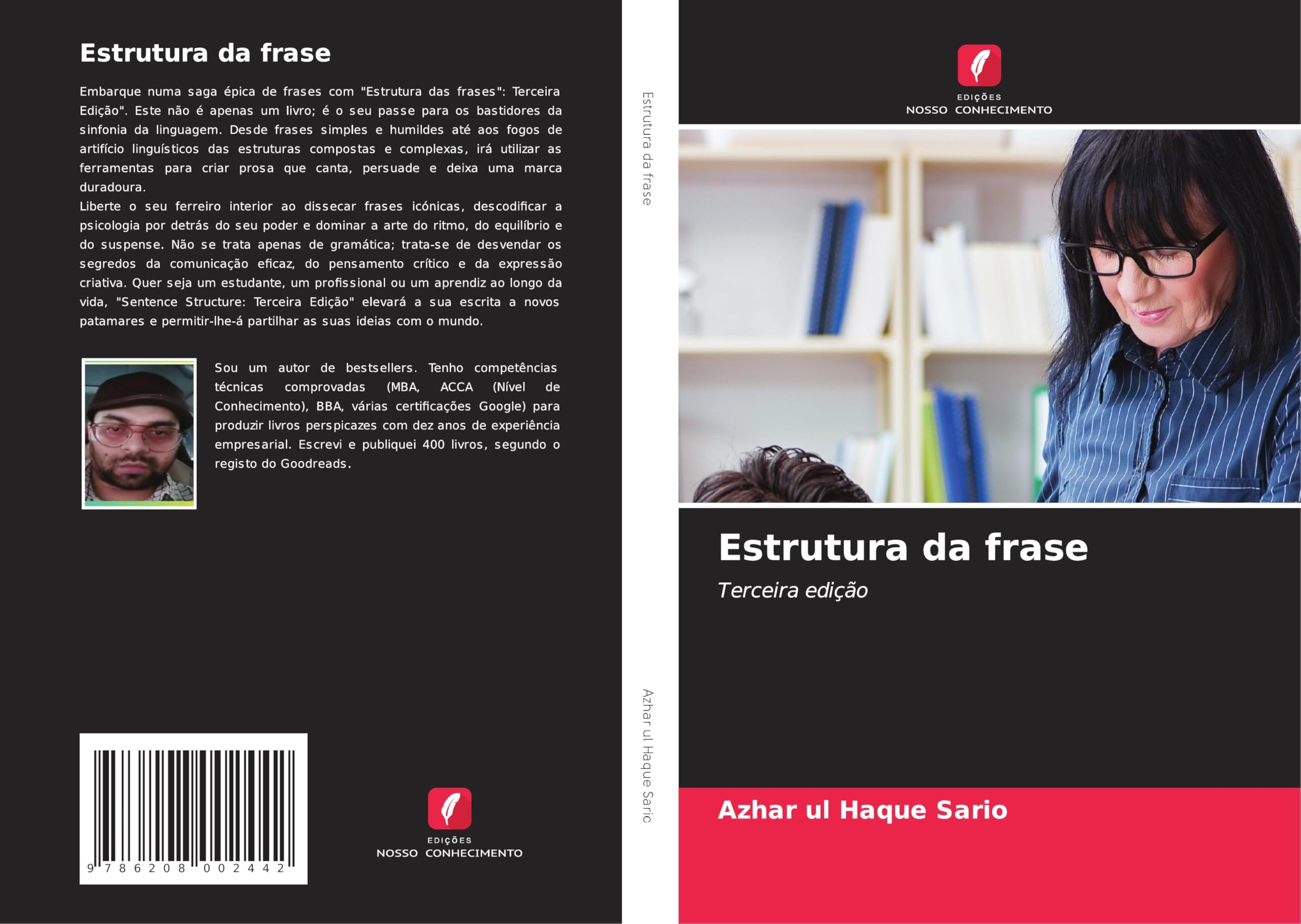 Estrutura da frase Books