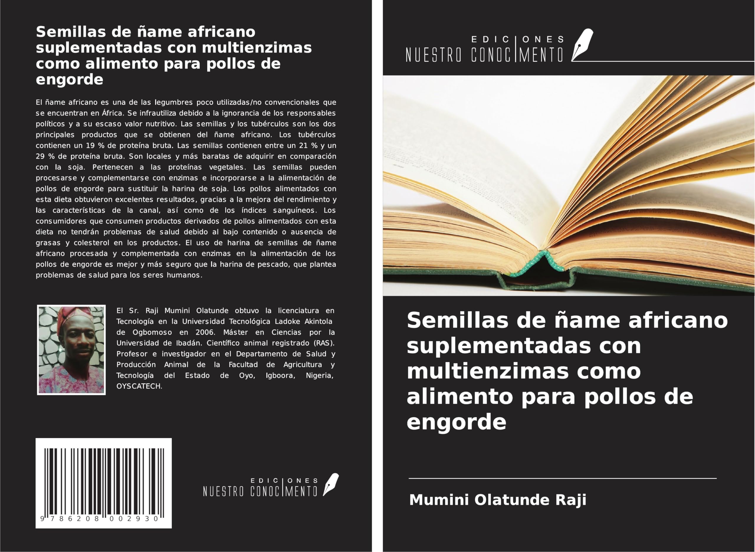 Semillas de ñame africano suplementadas con multienzimas como alimento para pollos de engorde Natural Sciences