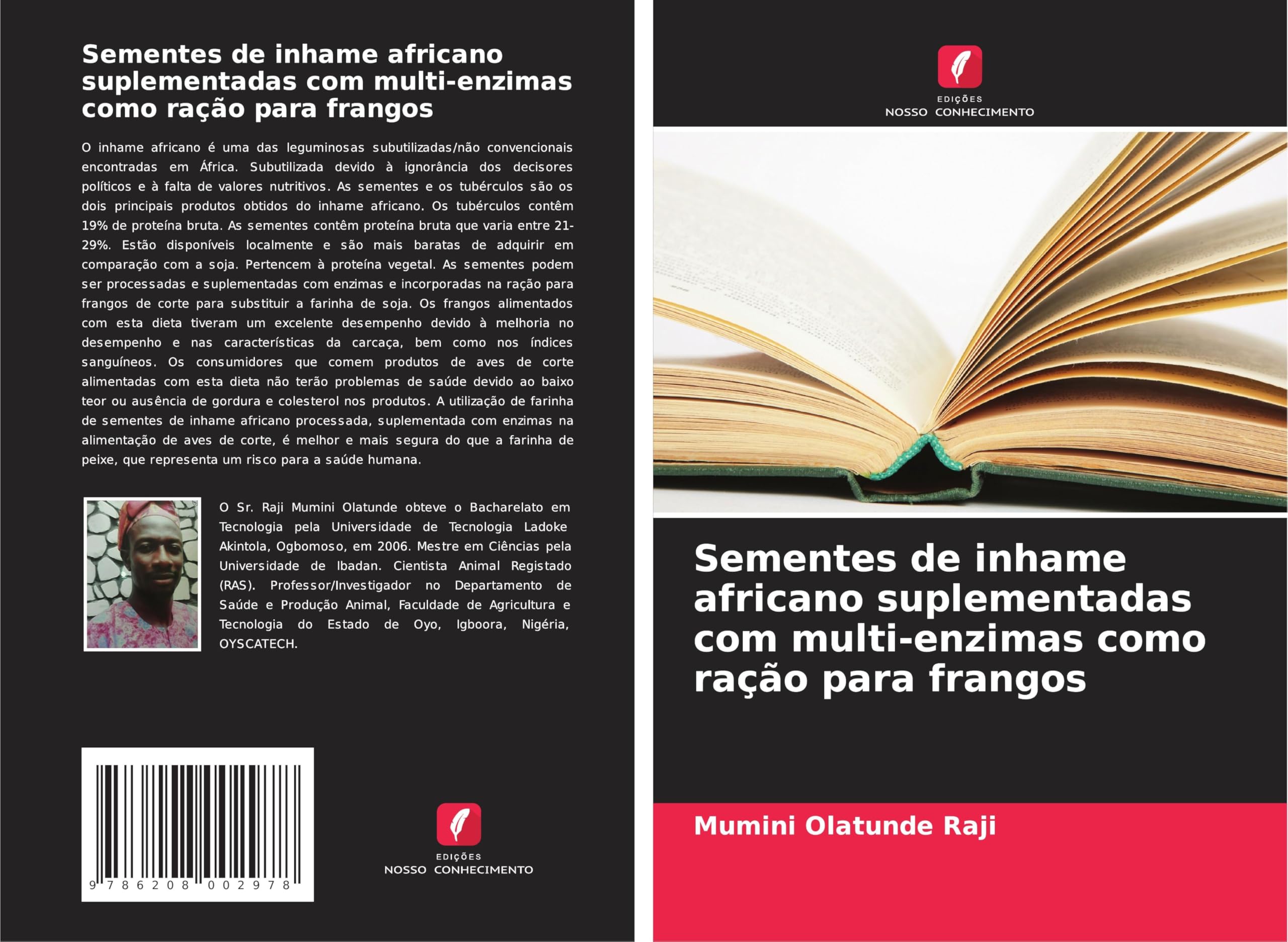 Sementes de inhame africano suplementadas com multi-enzimas como ração para frangos Natural Sciences