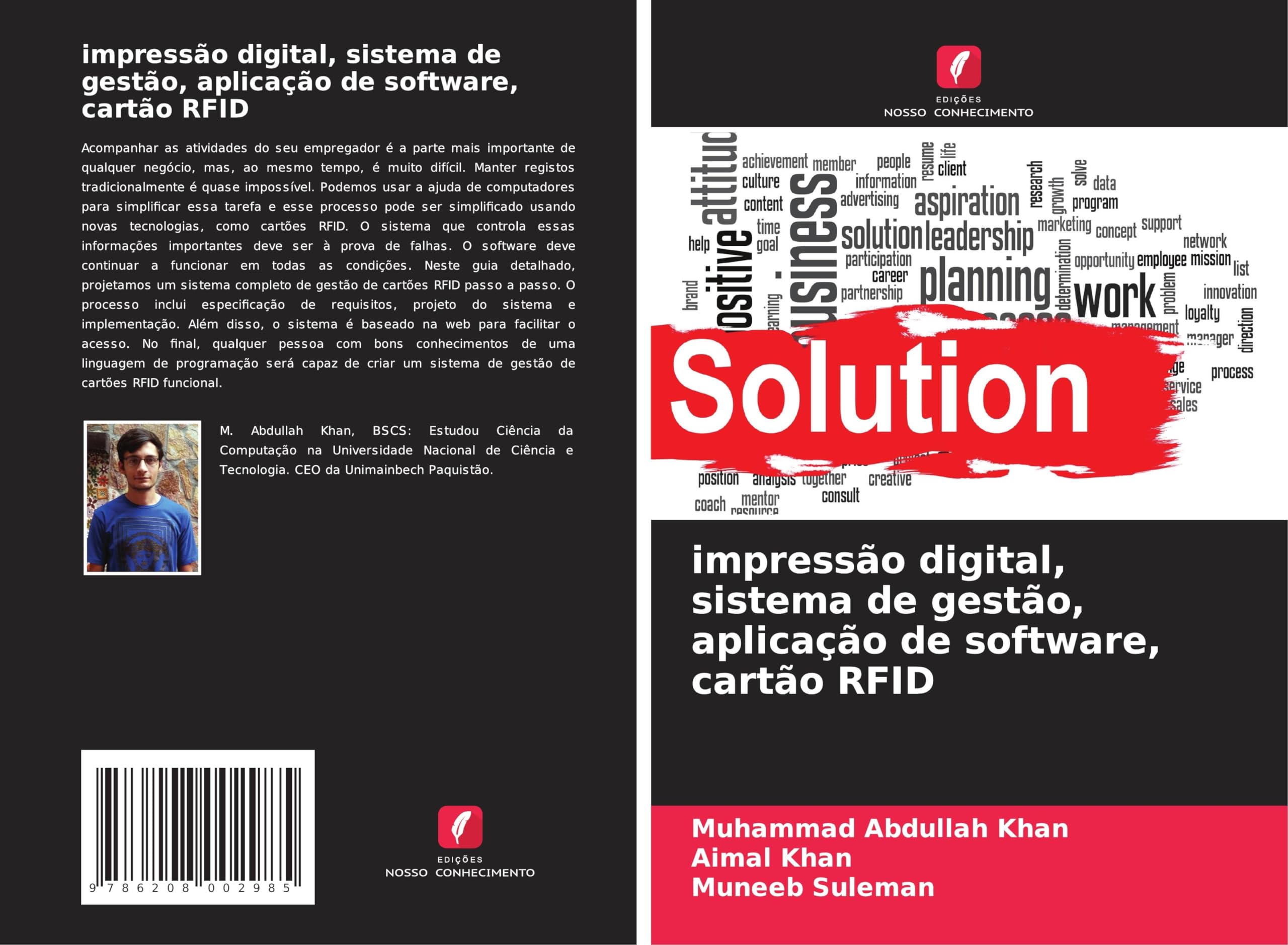 impressão digital, sistema de gestão, aplicação de software, cartão RFID Computer Science