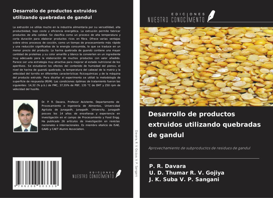 Desarrollo de productos extruidos utilizando quebradas de gandul Natural Sciences