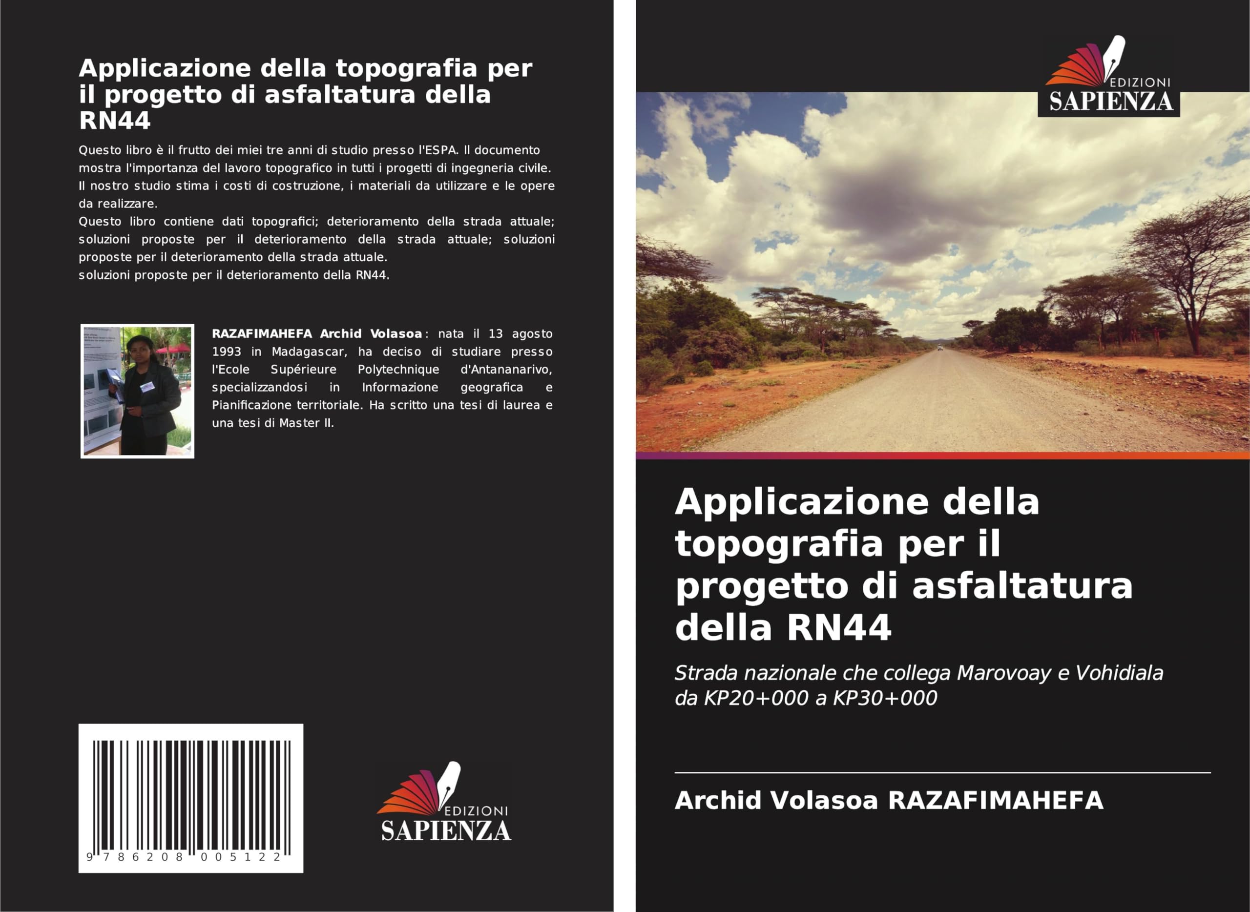 Applicazione della topografia per il progetto di asfaltatura della RN44: Strada nazionale che collega Marovoay e Vohidiala da KP20+000 a KP30+000 Business & Technology