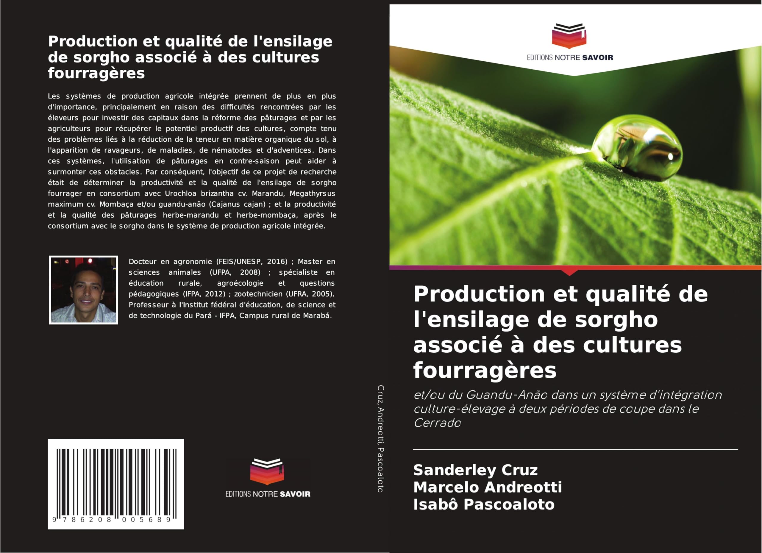 Production et qualité de l'ensilage de sorgho associé à des cultures fourragères Media & Communication