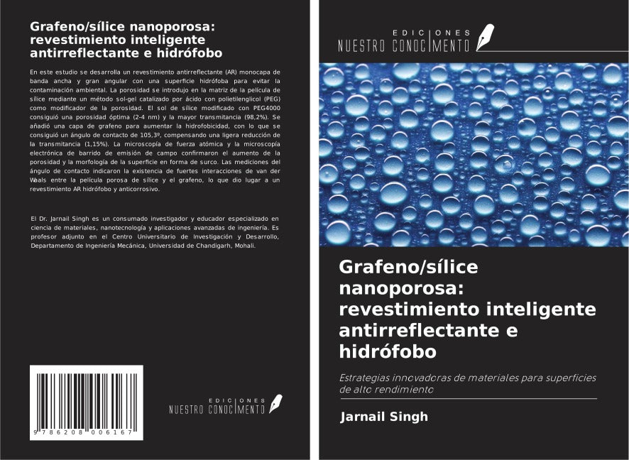 Grafeno/sílice nanoporosa: revestimiento inteligente antirreflectante e hidrófobo Natural Sciences