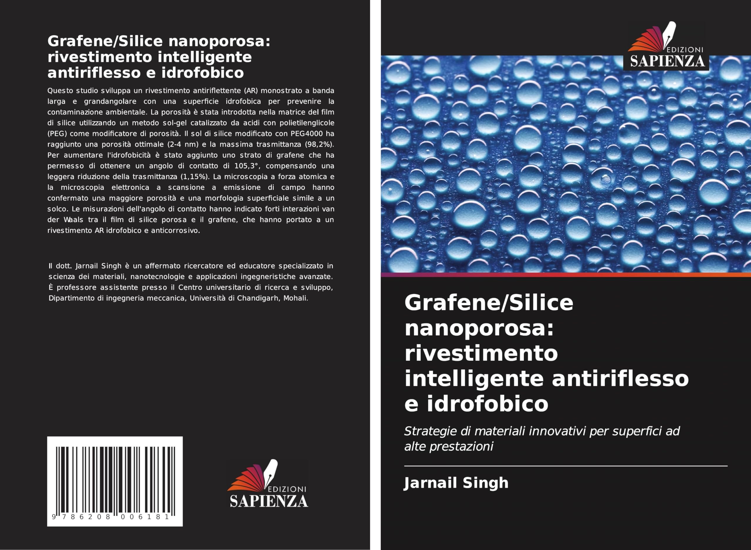 Grafene/Silice nanoporosa: rivestimento intelligente antiriflesso e idrofobico Natural Sciences
