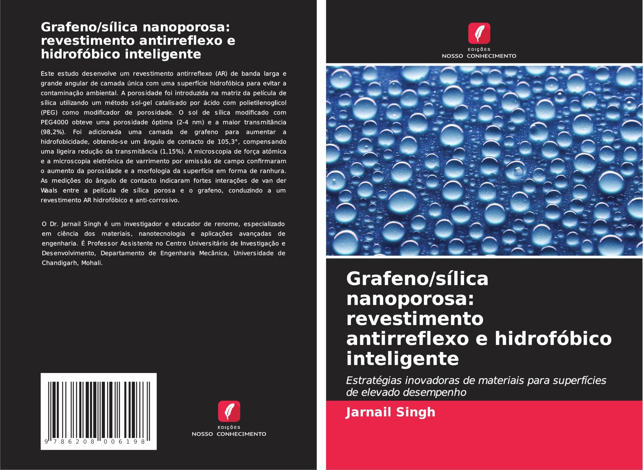 Grafeno/sílica nanoporosa: revestimento antirreflexo e hidrofóbico inteligente Natural Sciences