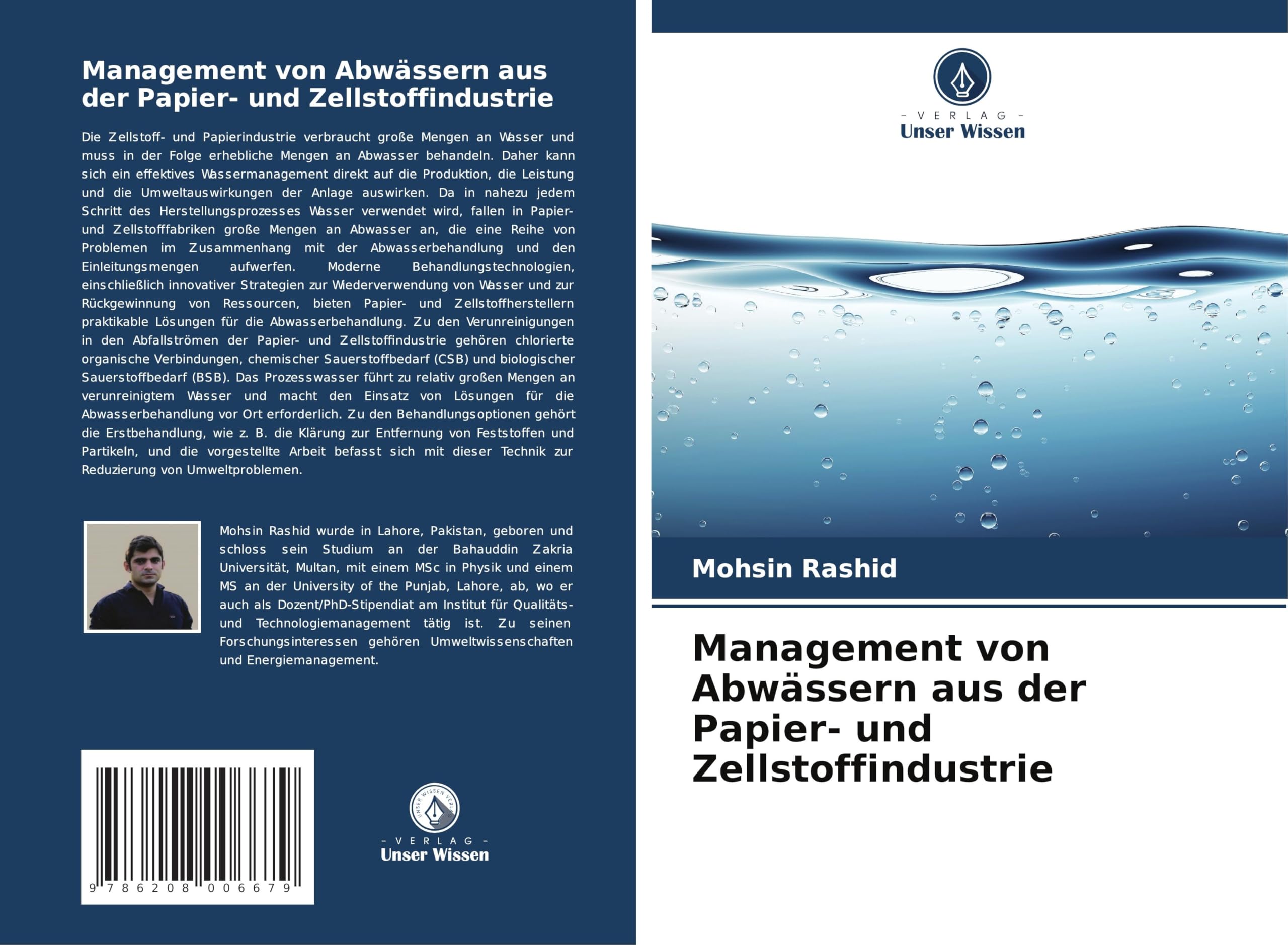Management von Abwässern aus der Papier- und Zellstoffindustrie Law