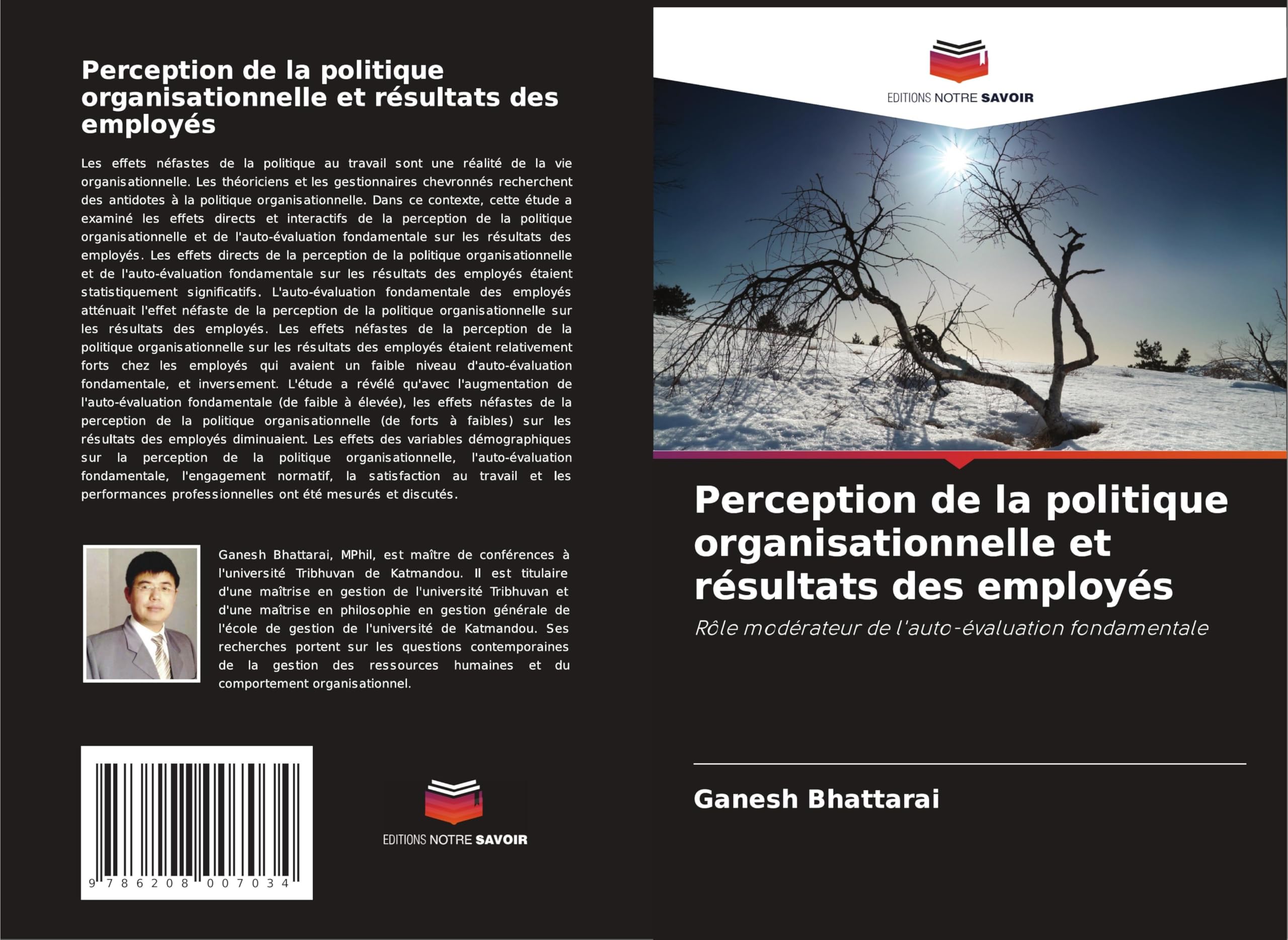 Perception de la politique organisationnelle et résultats des employés: Rôle modérateur de l'auto-évaluation fondamentale Law