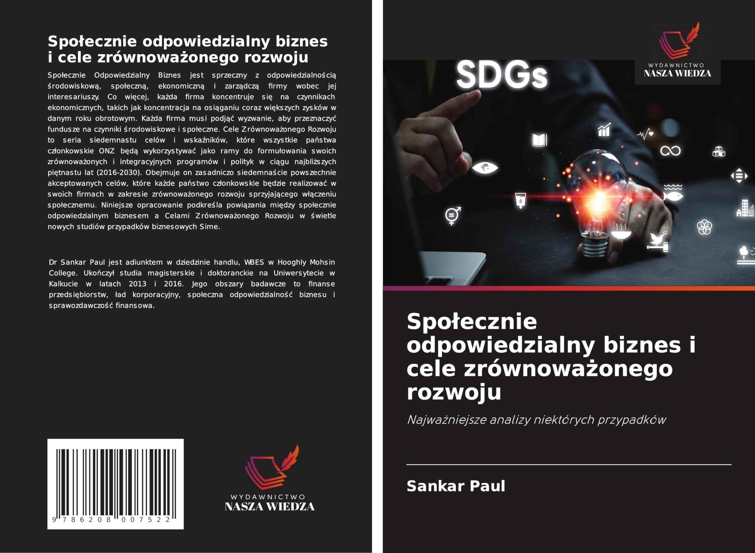 Spo¿ecznie odpowiedzialny biznes i cele zrównowa¿onego rozwoju Law