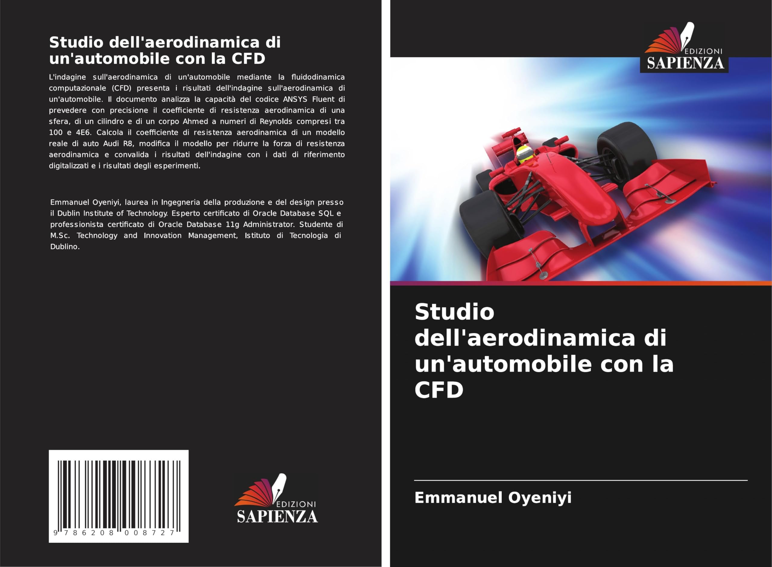 Studio dell'aerodinamica di un'automobile con la CFD Business & Technology