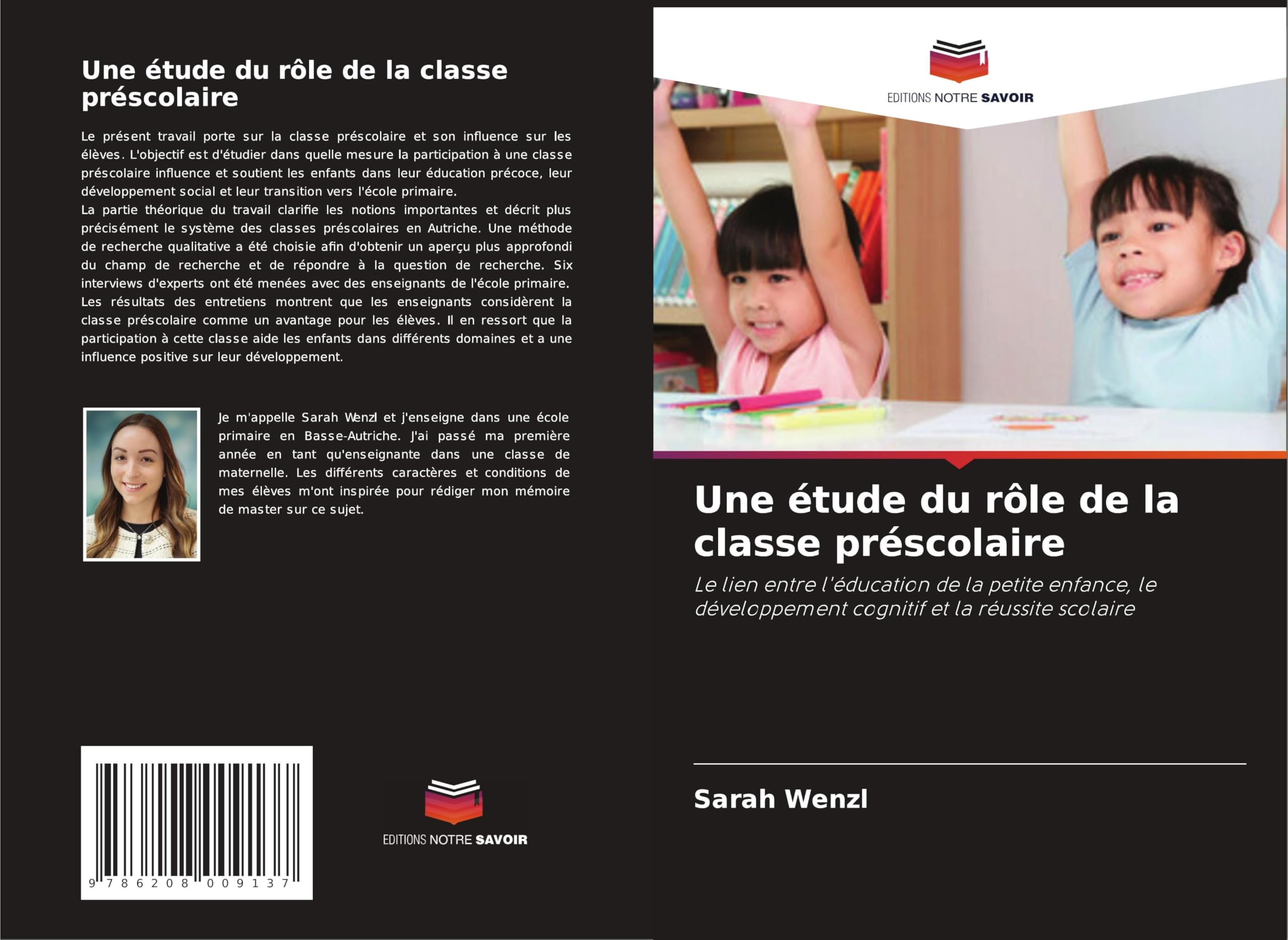 Une étude du rôle de la classe préscolaire Books