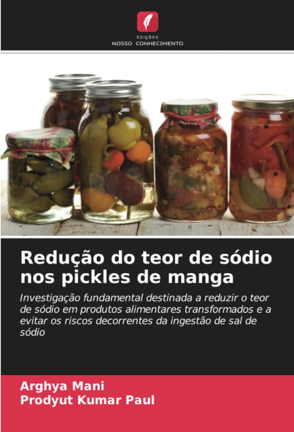 Redução do teor de sódio nos pickles de manga book
