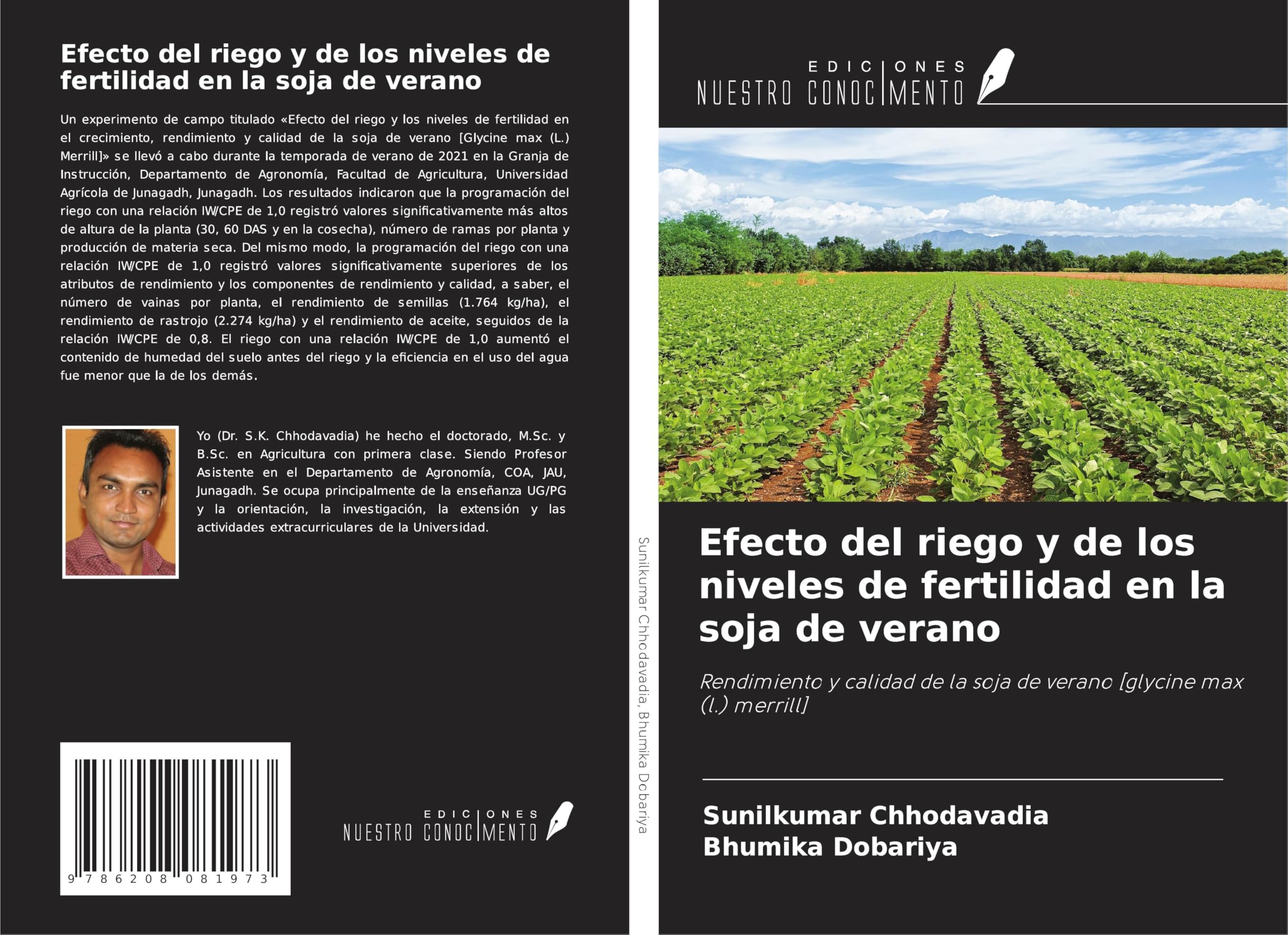 Efecto del riego y de los niveles de fertilidad en la soja de verano Natural Sciences