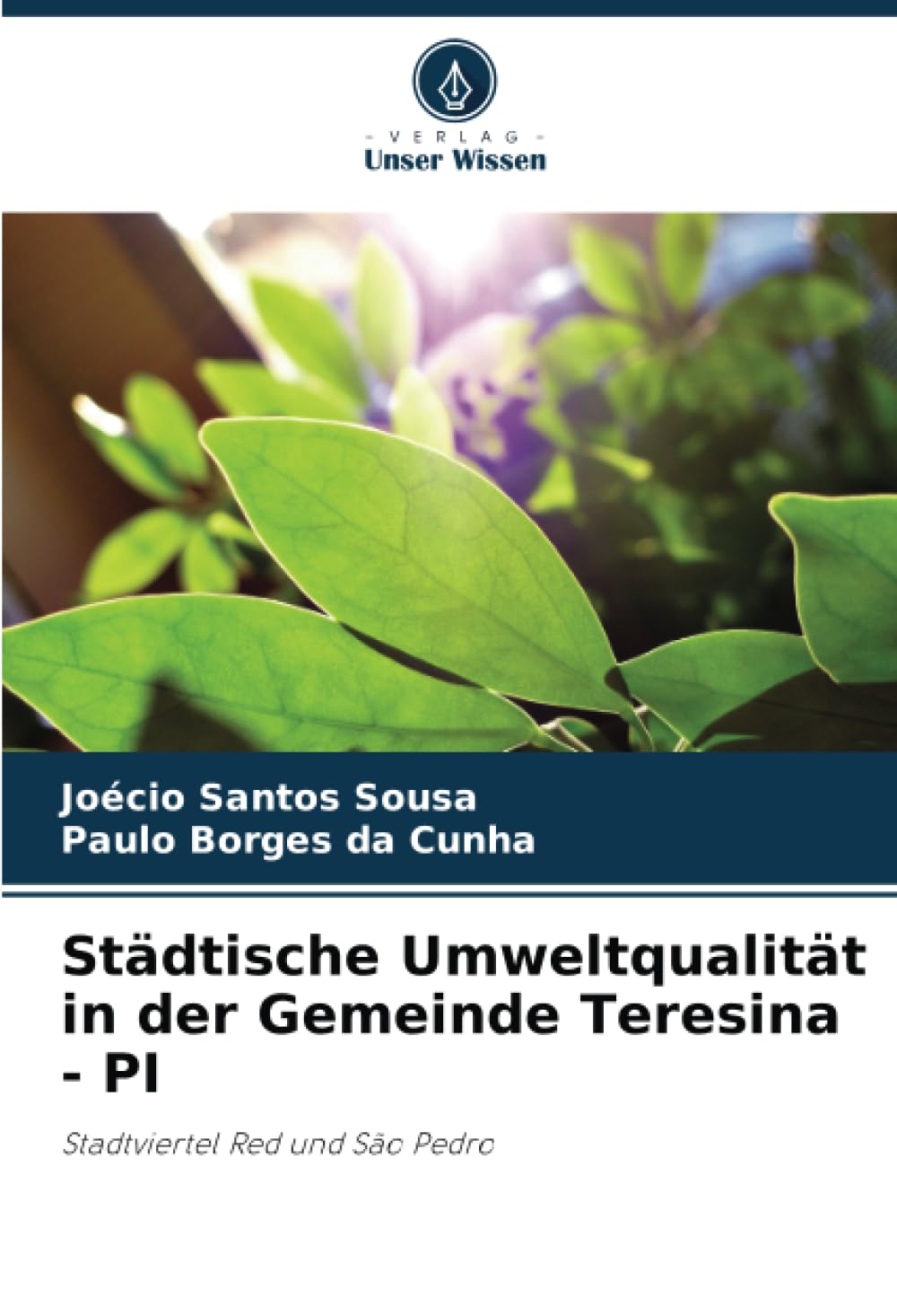 Städtische Umweltqualität in der Gemeinde Teresina - PI: Stadtviertel Red und São Pedro Mathematics