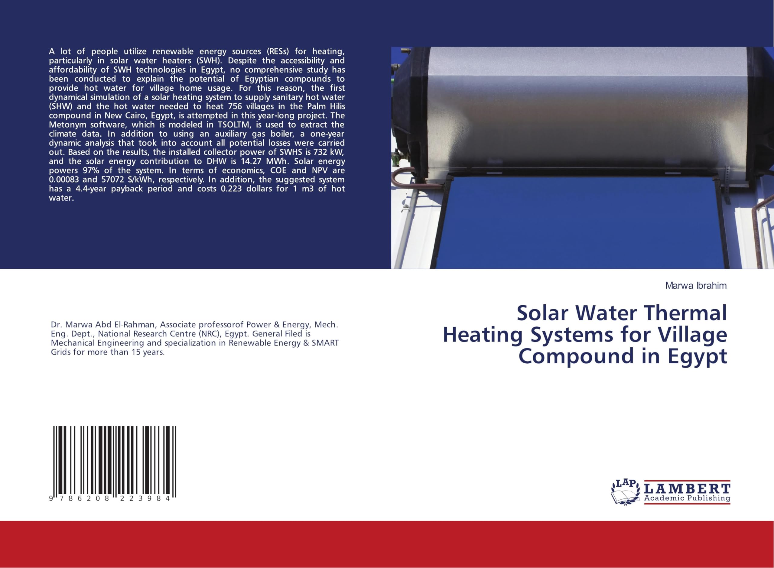 Solar Water Thermal Heating Systems for Village Compound in Egypt Business & Technology