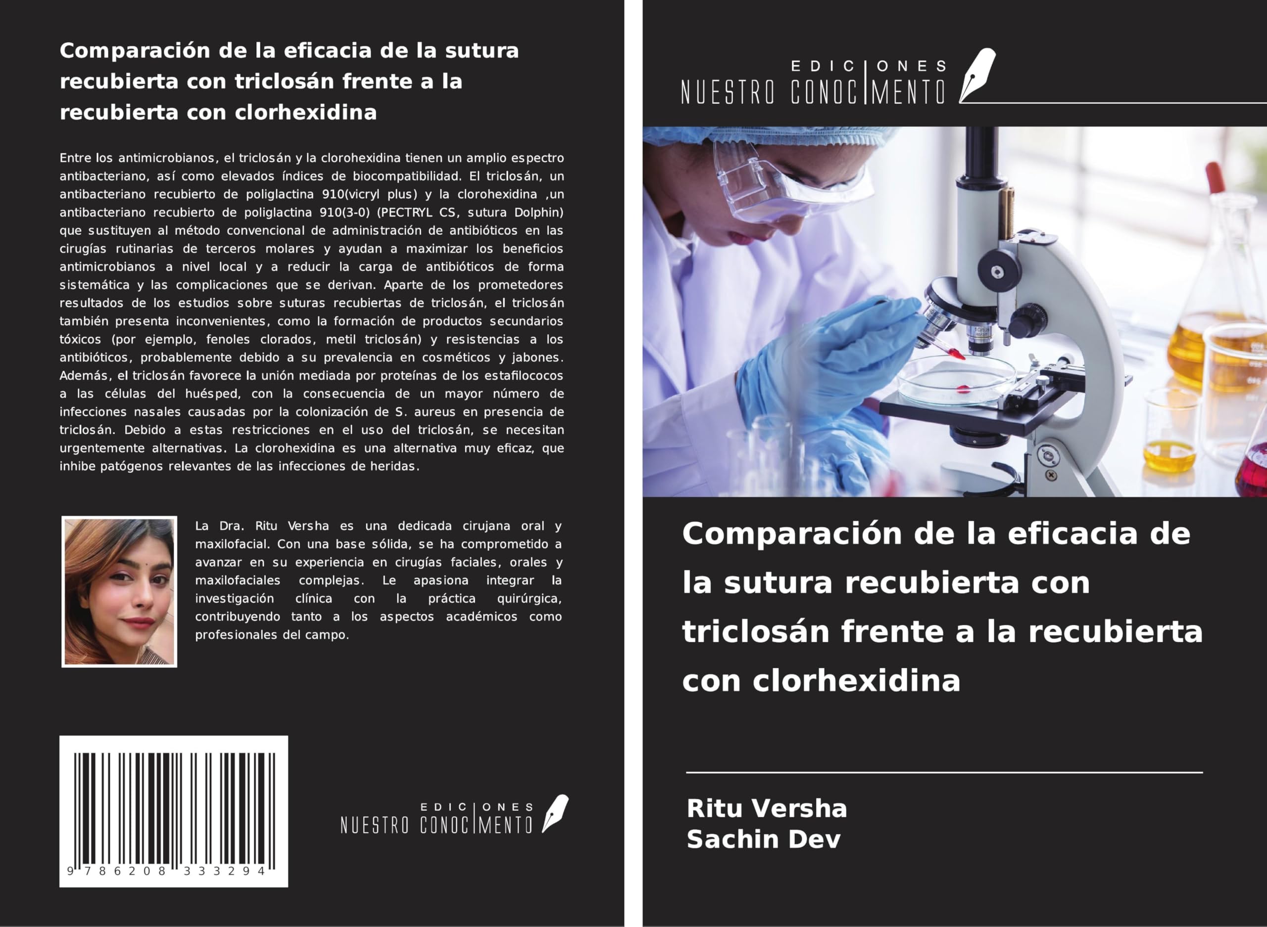 Comparación de la eficacia de la sutura recubierta con triclosán frente a la recubierta con clorhexidina Medicine
