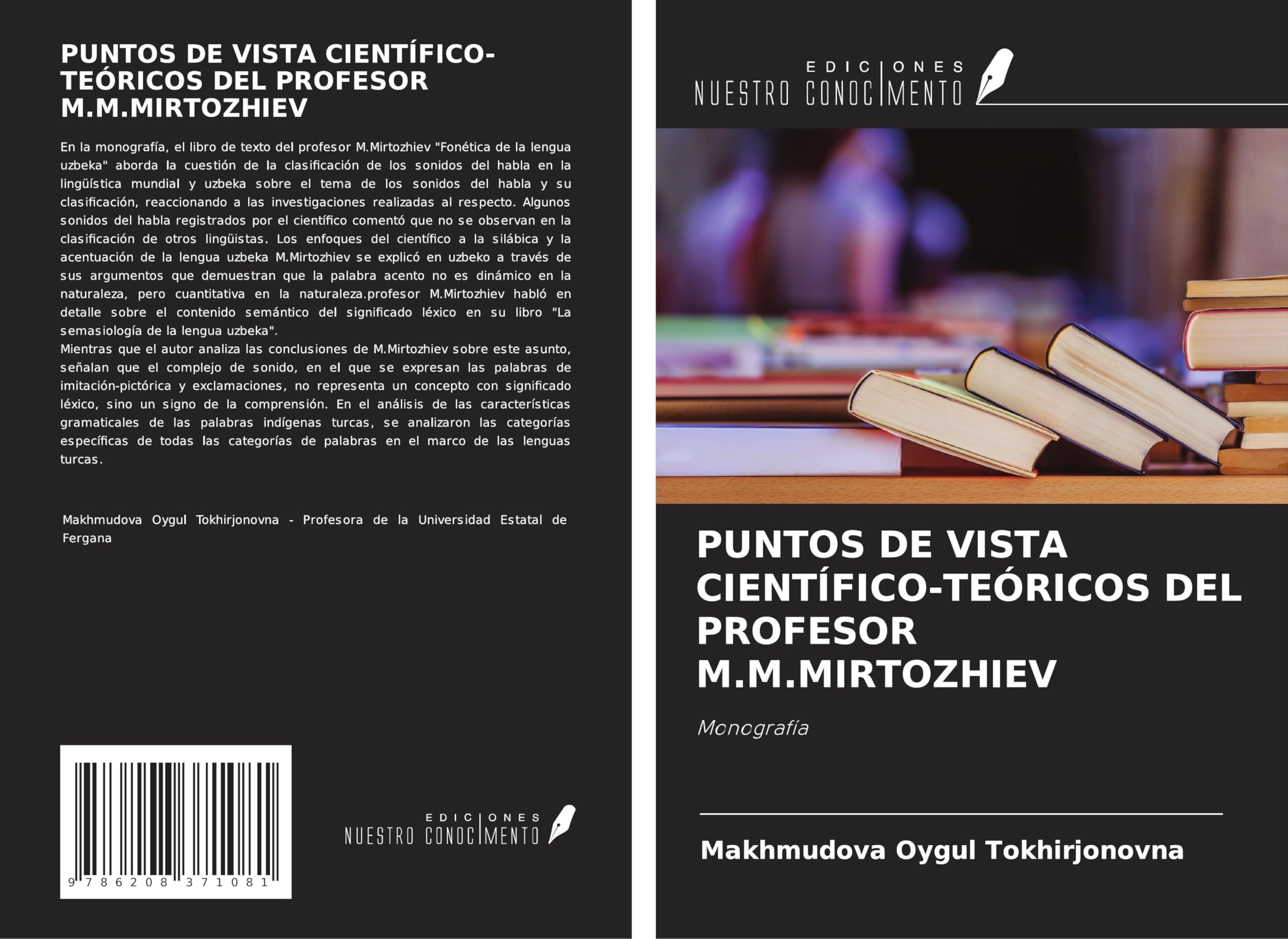 PUNTOS DE VISTA CIENTÍFICO-TEÓRICOS DEL PROFESOR M.M.MIRTOZHIEV Social Sciences