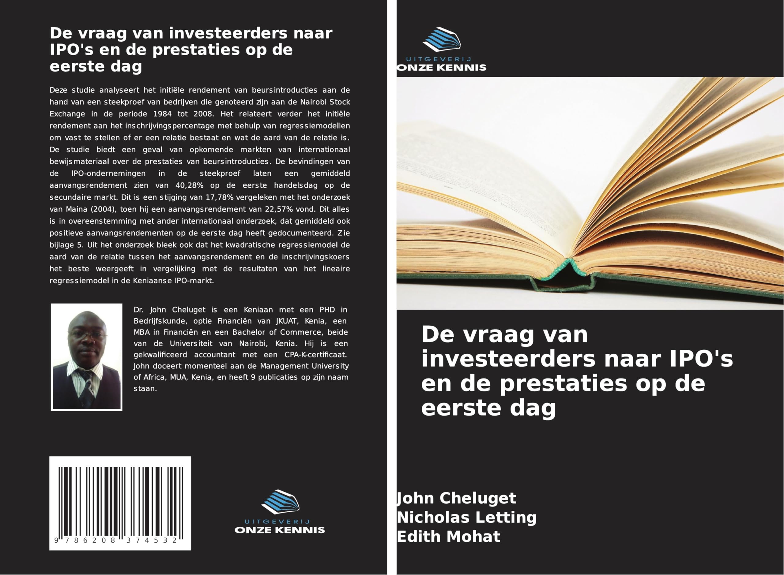 De vraag van investeerders naar IPO's en de prestaties op de eerste dag Books
