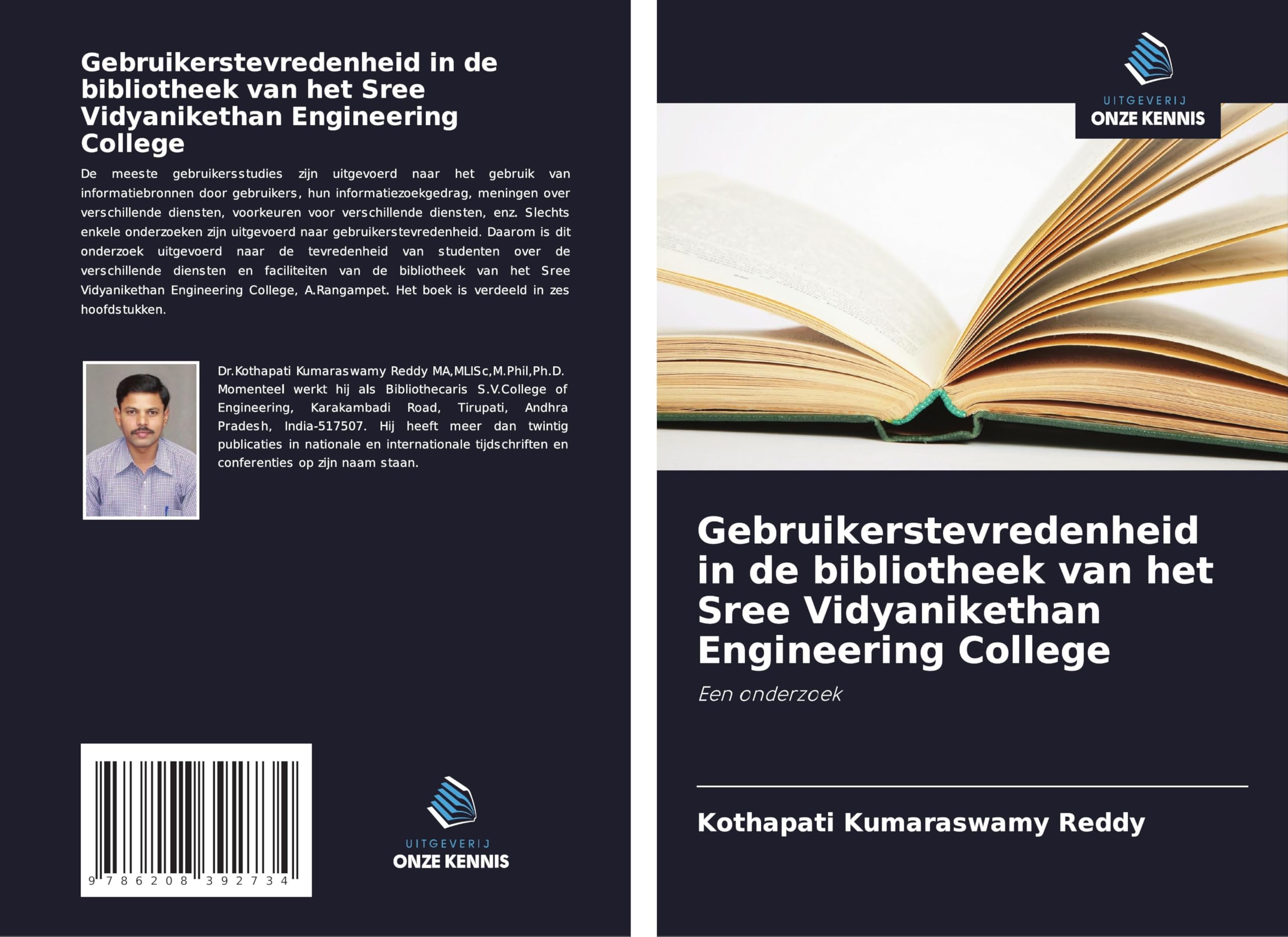 Gebruikerstevredenheid in de bibliotheek van het Sree Vidyanikethan Engineering College Books