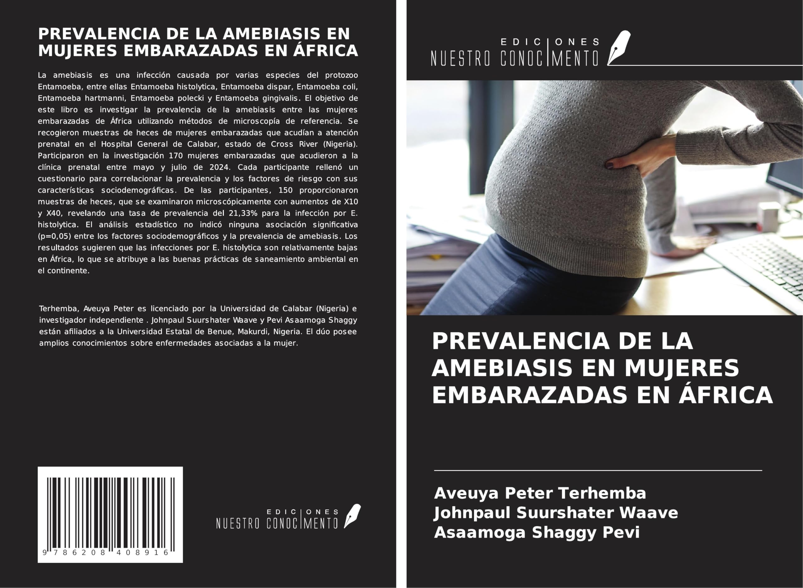 PREVALENCIA DE LA AMEBIASIS EN MUJERES EMBARAZADAS EN ÁFRICA Medicine