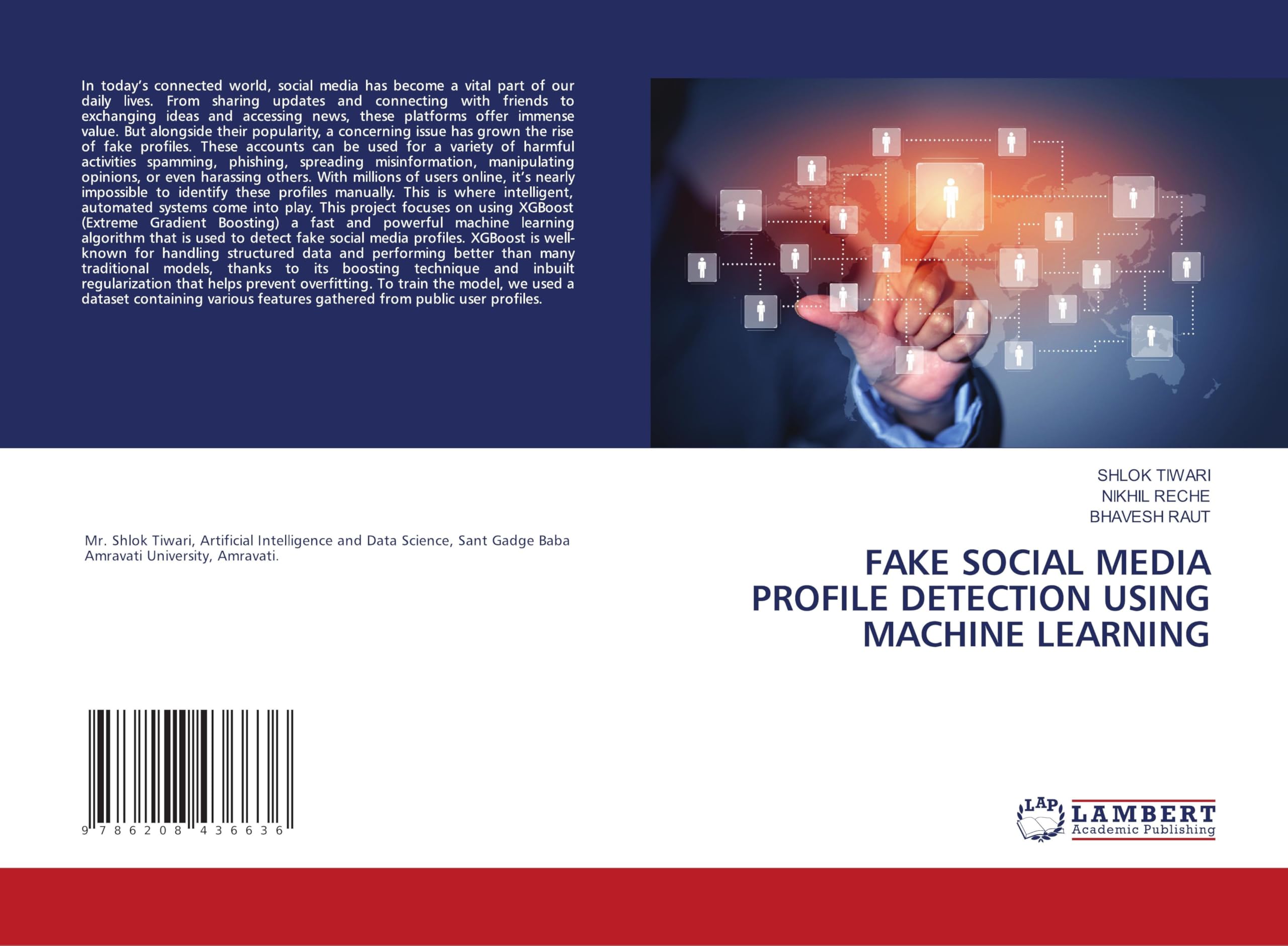 Product Image: FAKE SOCIAL MEDIA PROFILE DETECTION USING MACHINE LEARNING