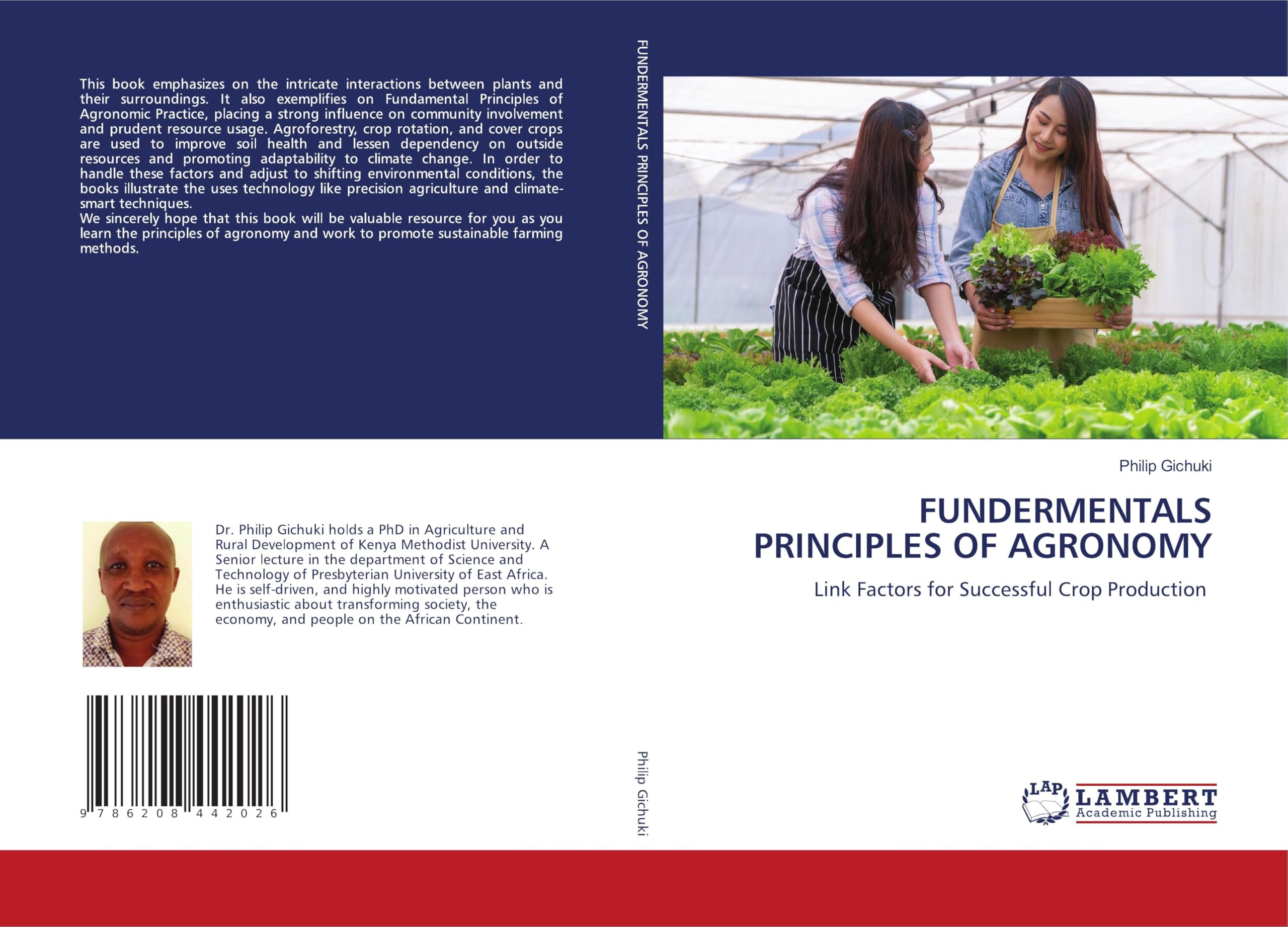 FUNDERMENTALS PRINCIPLES OF AGRONOMY Natural Sciences
