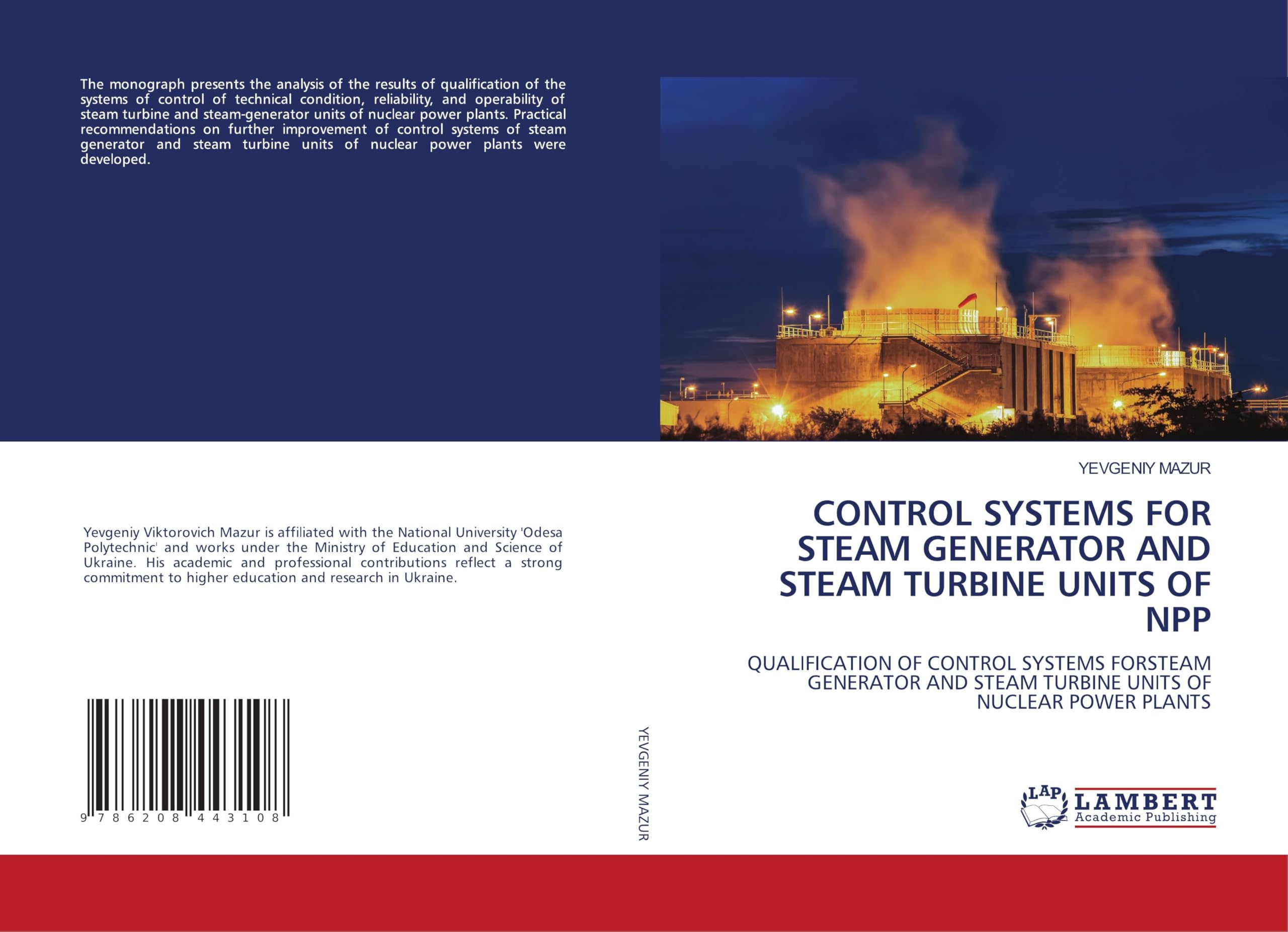 CONTROL SYSTEMS FOR STEAM GENERATOR AND STEAM TURBINE UNITS OF NPP Business & Technology