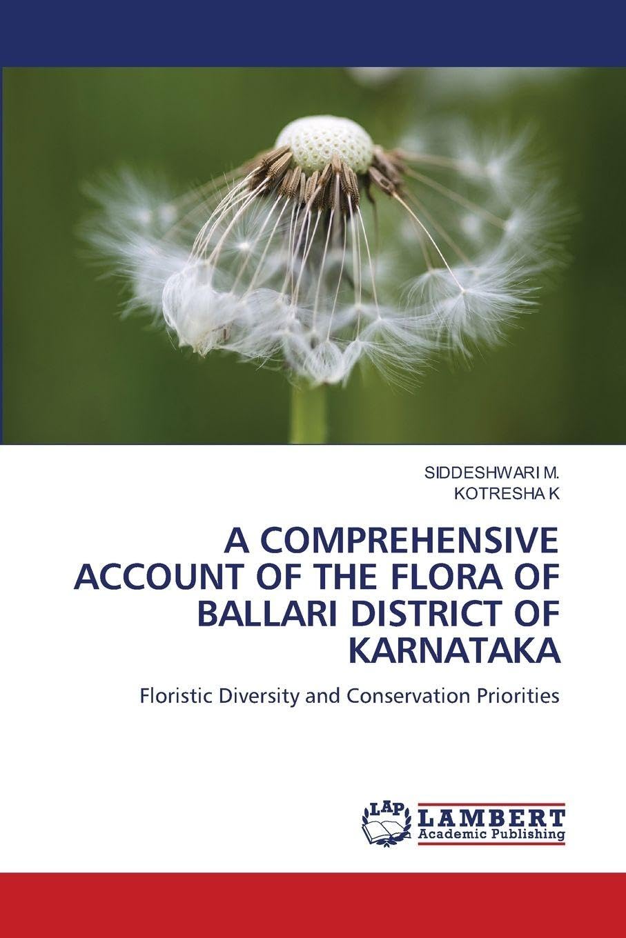 A COMPREHENSIVE ACCOUNT OF THE FLORA OF BALLARI DISTRICT OF KARNATAKA Natural Sciences