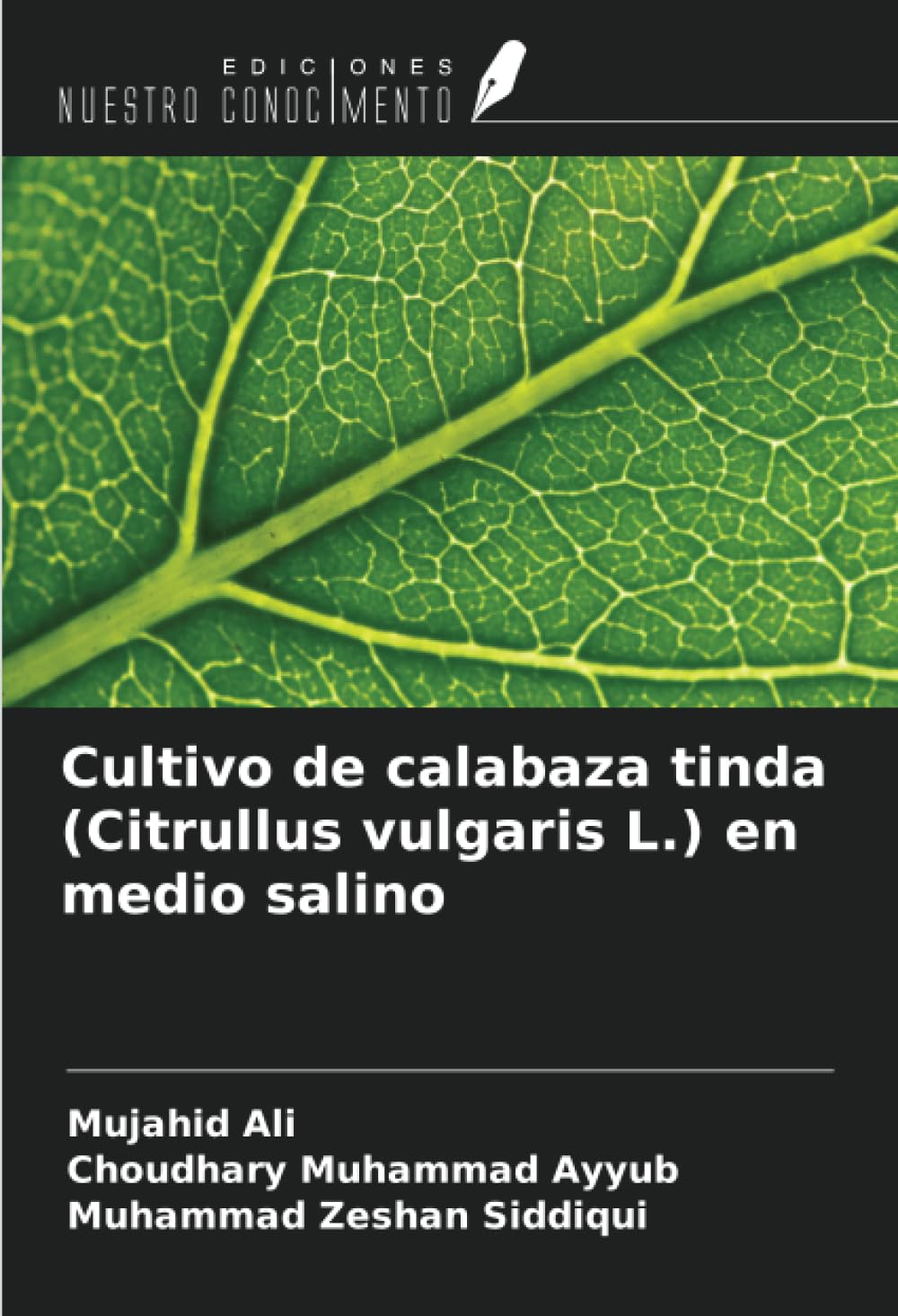 Cultivo de calabaza tinda (Citrullus vulgaris L.) en medio salino Law