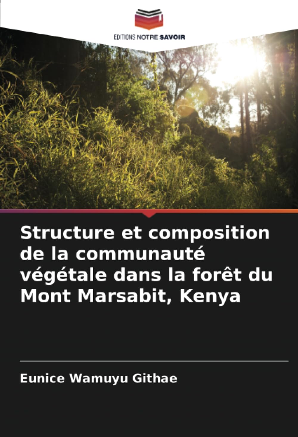 Structure et composition de la communauté végétale dans la forêt du Mont Marsabit, Kenya Natural Sciences
