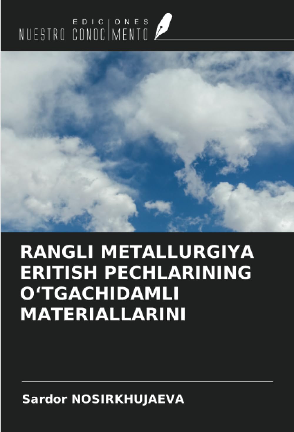 RANGLI METALLURGIYA ERITISH PECHLARINING O¿TGACHIDAMLI MATERIALLARINI Medicine