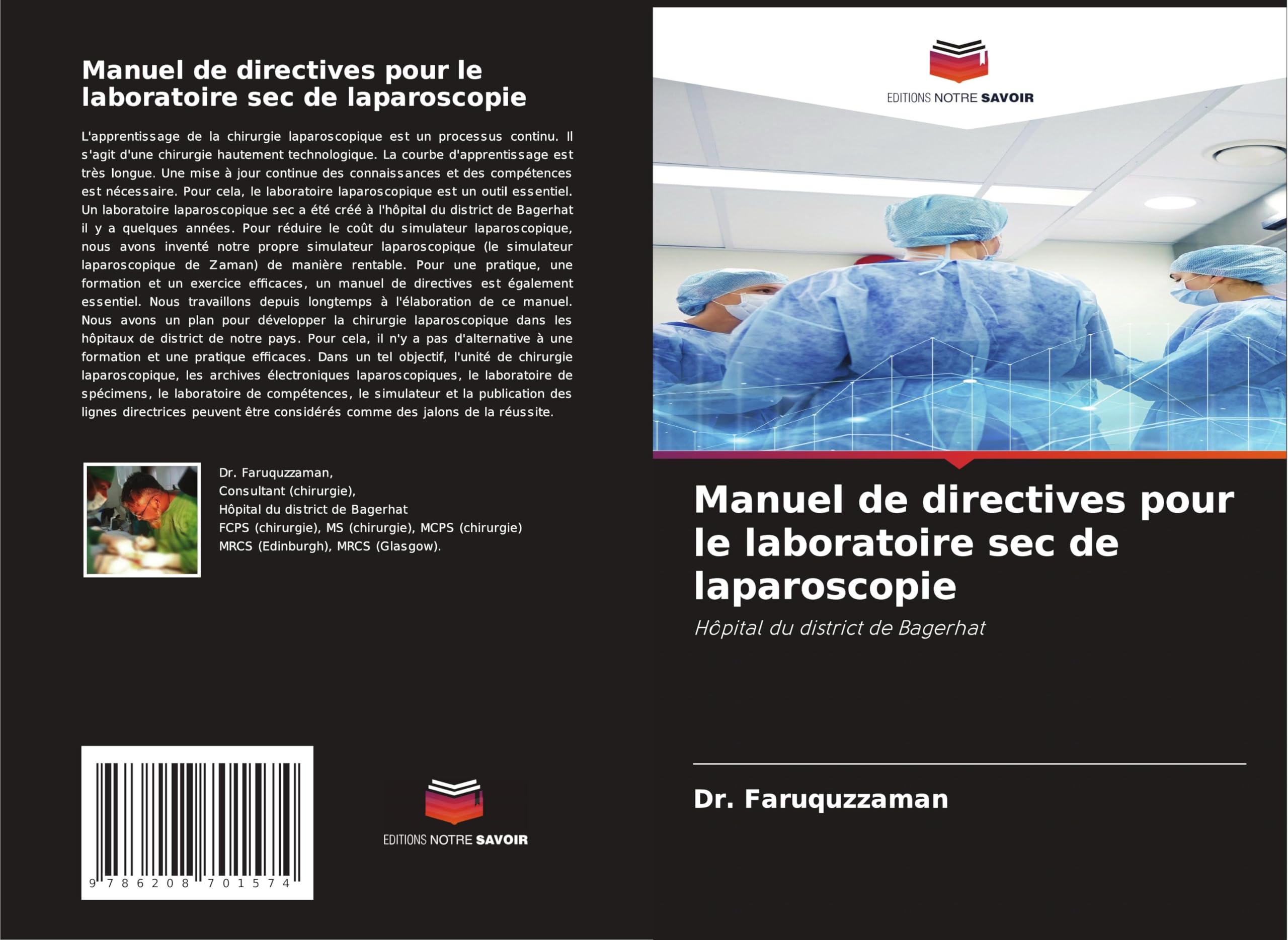 Manuel de directives pour le laboratoire sec de laparoscopie Medicine