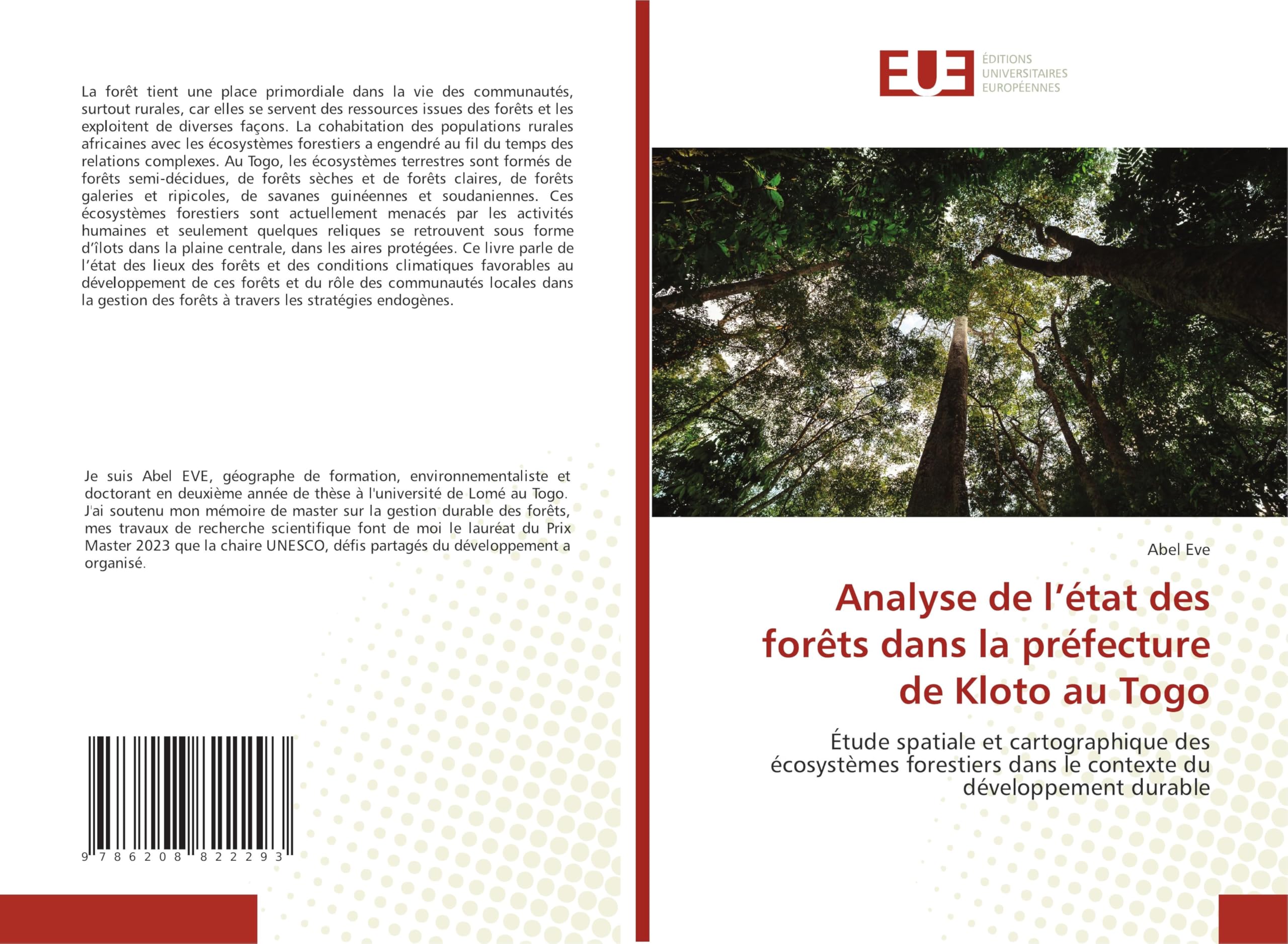 Analyse de l'état des forêts dans la préfecture de Kloto au Togo Geology & Geography