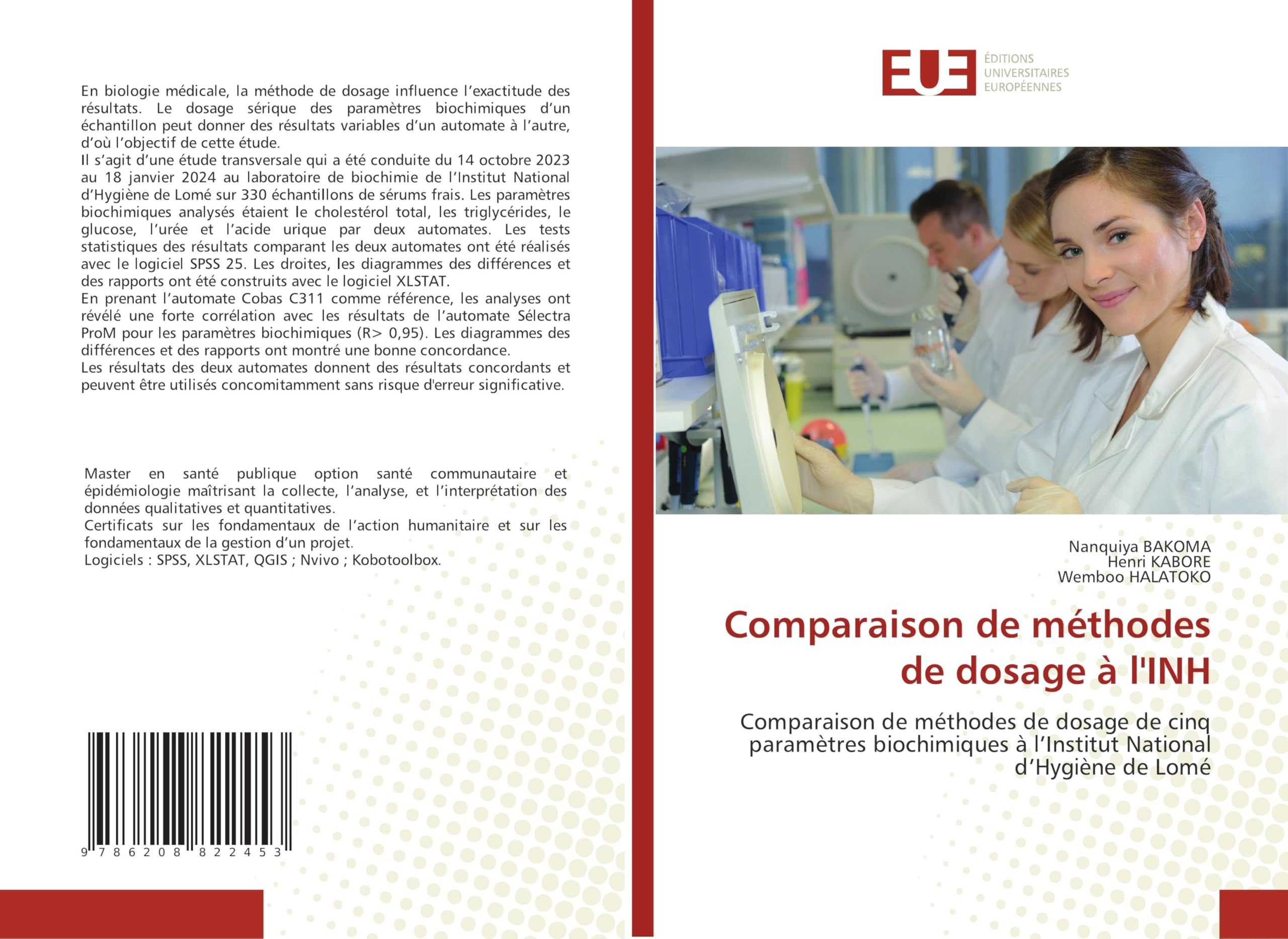 Product Image: Comparaison de méthodes de dosage à l'INH