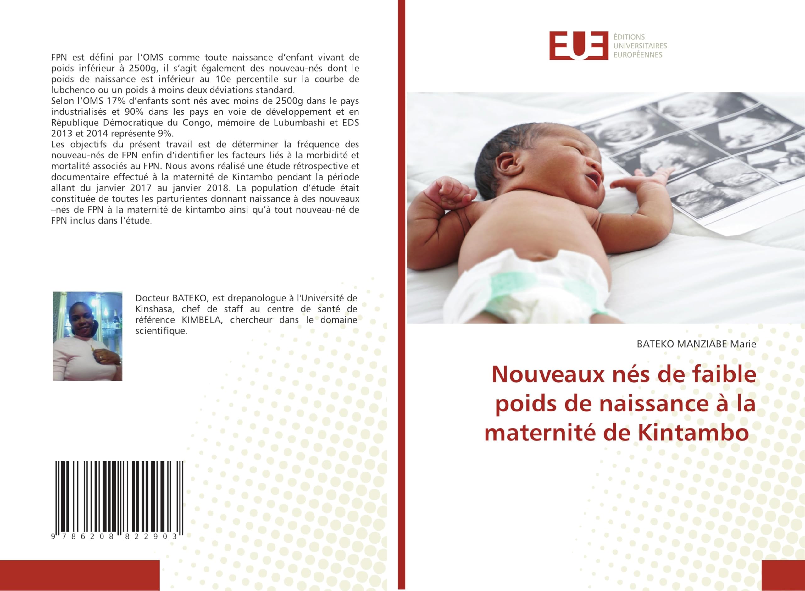 Nouveaux nés de faible poids de naissance à la maternité de Kintambo Law