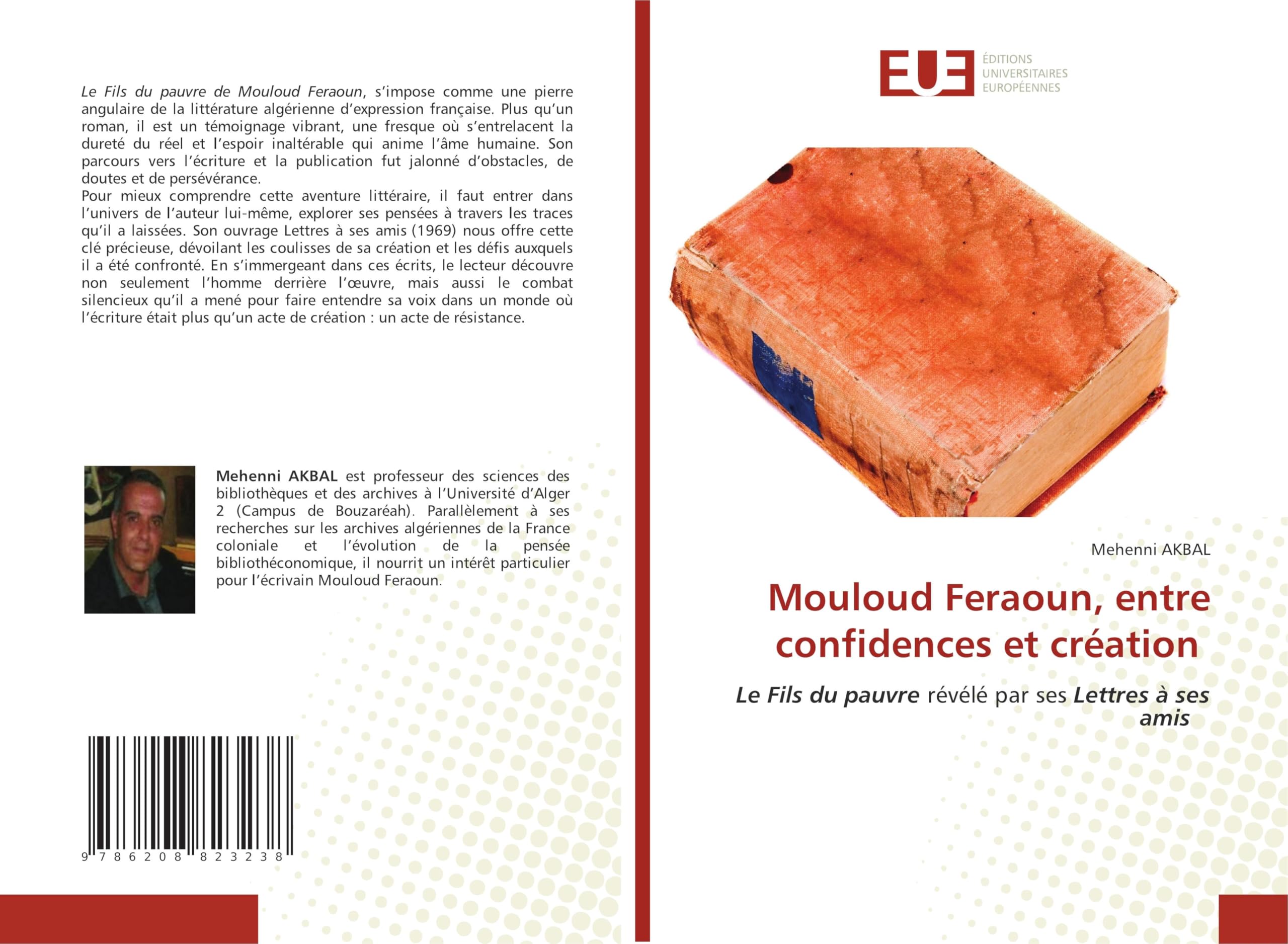 Mouloud Feraoun, entre confidences et création Law