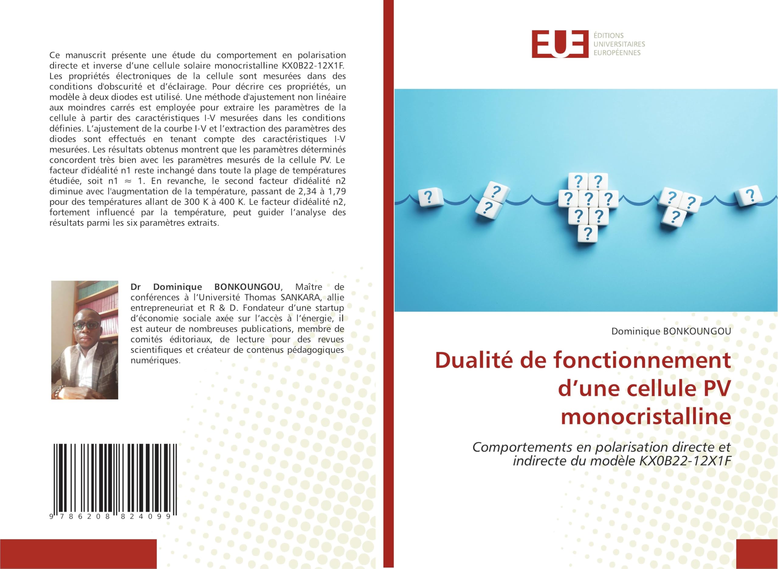 Dualité de fonctionnement d'une cellule PV monocristalline Natural Sciences