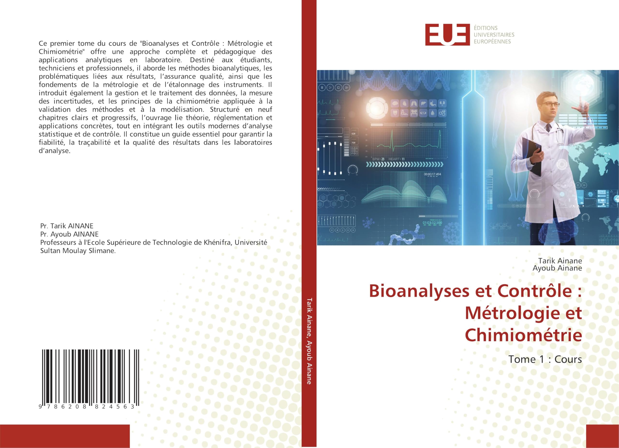 Bioanalyses et Contrôle : Métrologie et Chimiométrie Business & Technology
