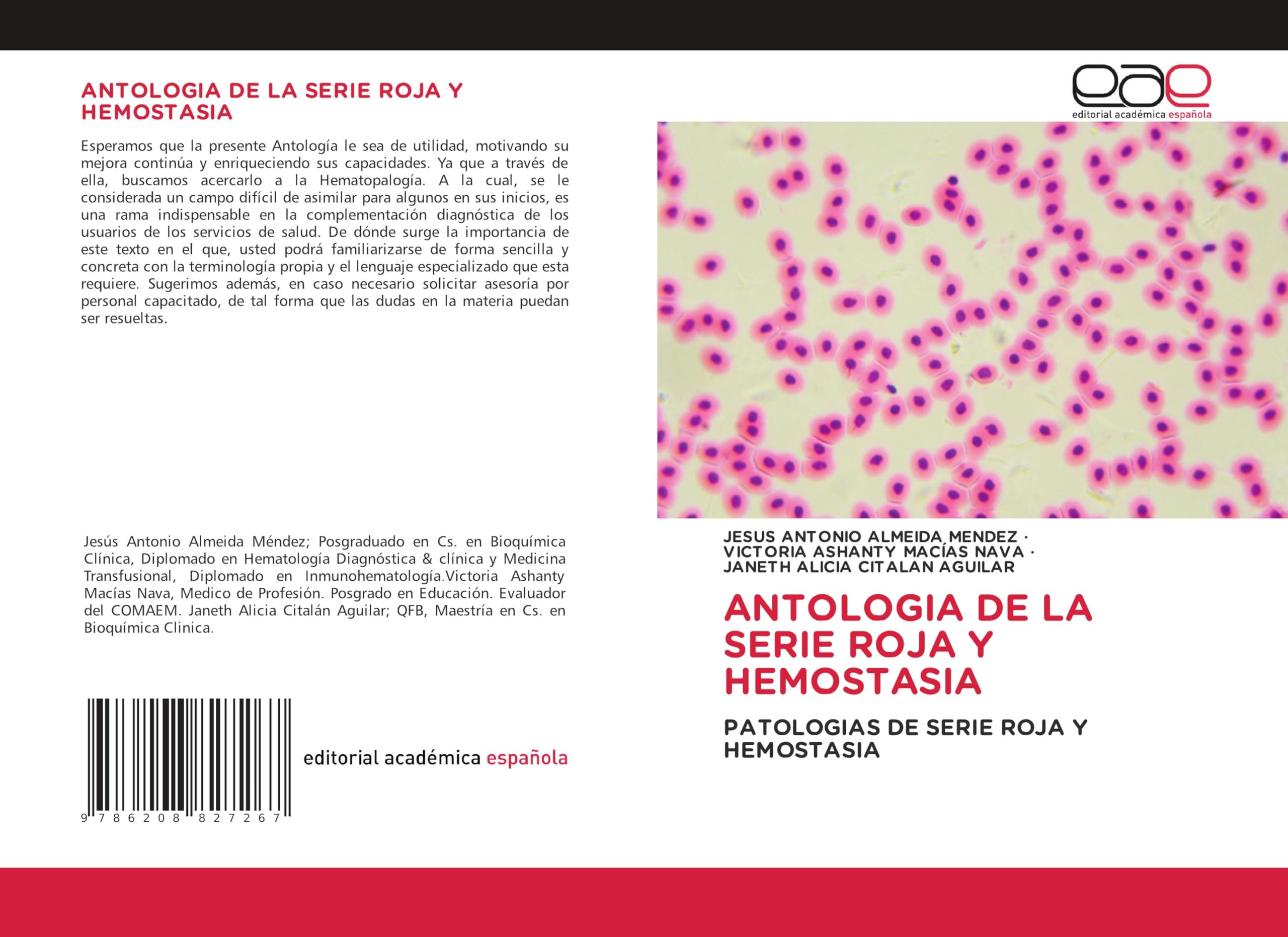 ANTOLOGIA DE LA SERIE ROJA Y HEMOSTASIA Medicine