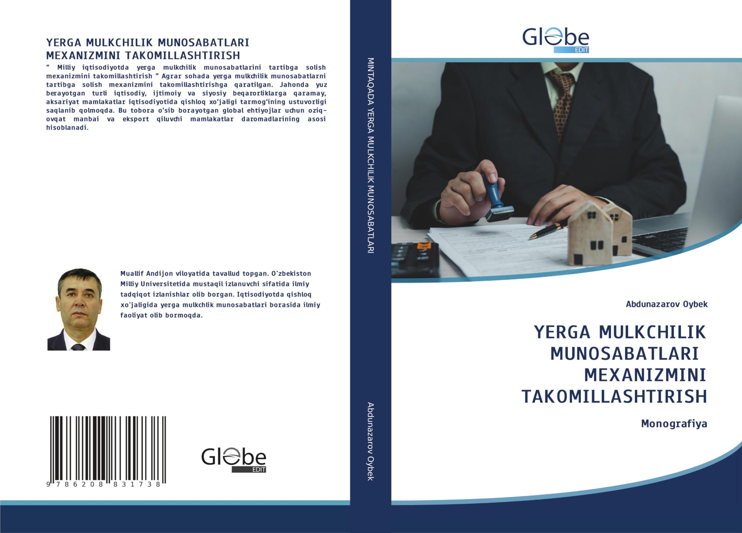YERGA MULKCHILIK MUNOSABATLARI MEXANIZMINI TAKOMILLASHTIRISH: Monografiya Law