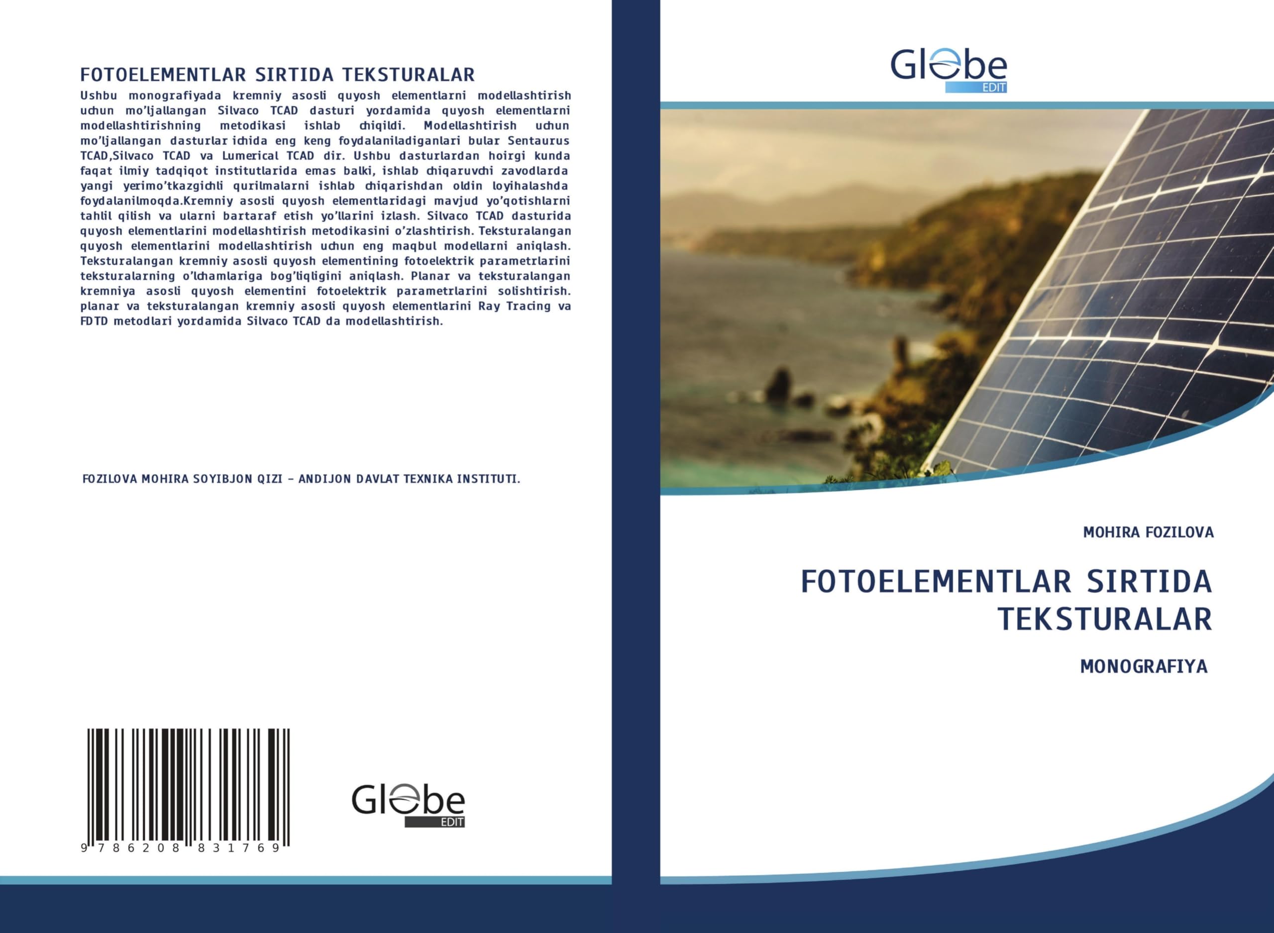 FOTOELEMENTLAR SIRTIDA TEKSTURALAR: MONOGRAFIYA Arts & Music