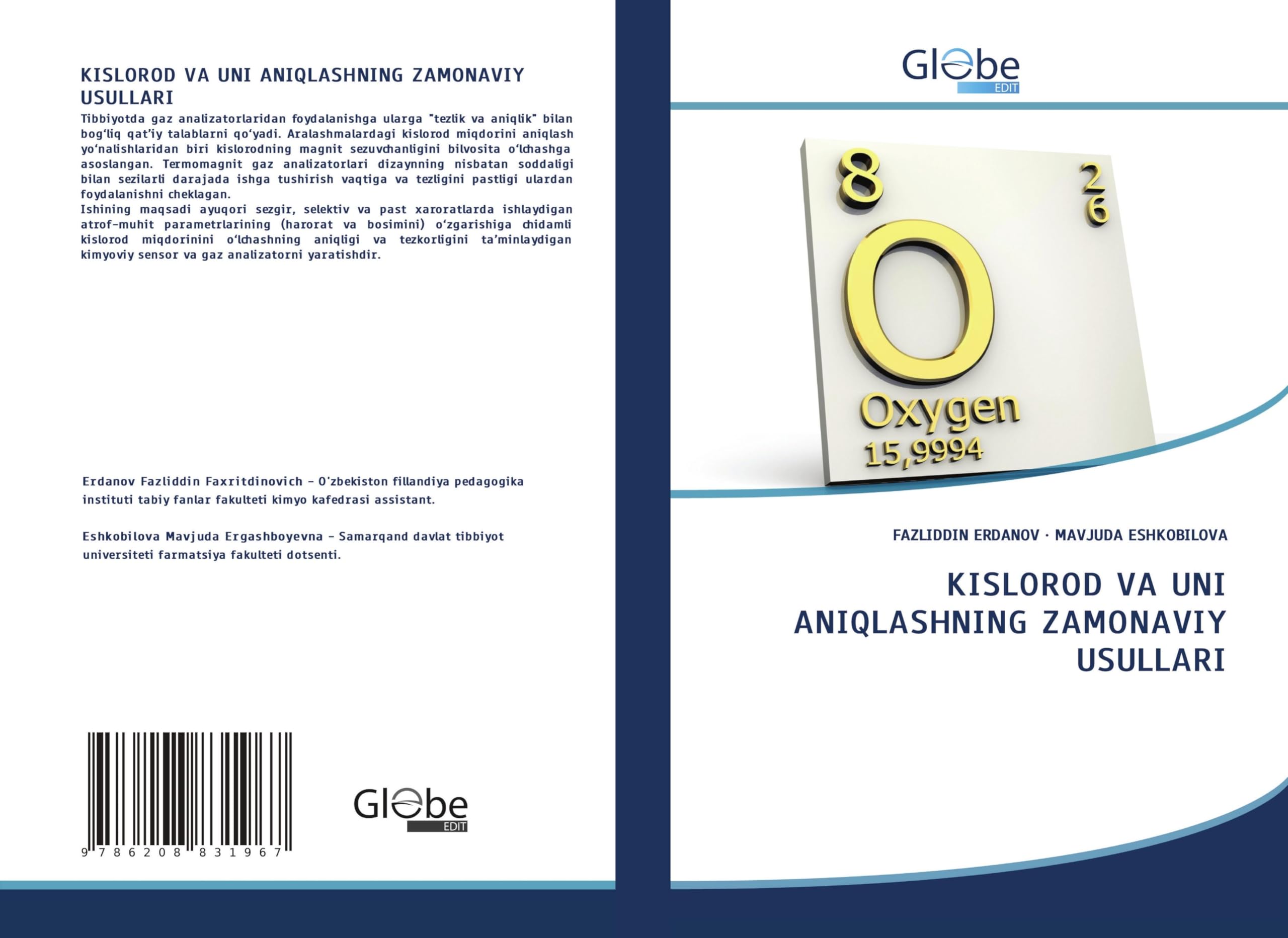 KISLOROD VA UNI ANIQLASHNING ZAMONAVIY USULLARI Natural Sciences