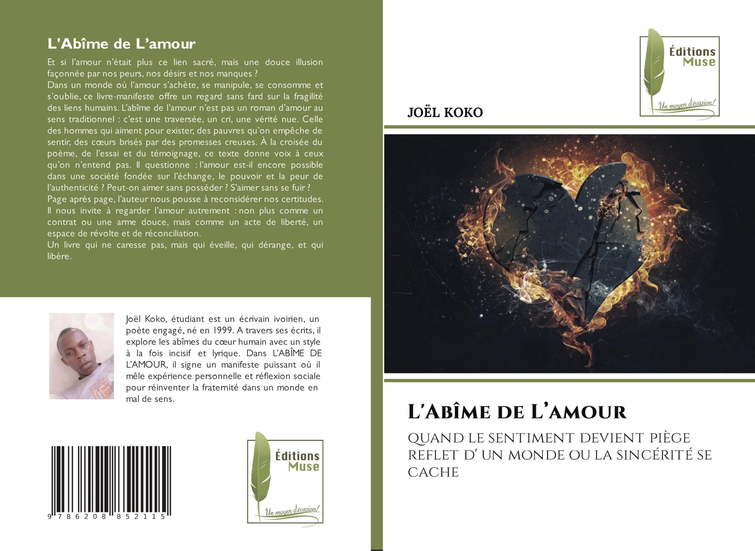L'Abîme de L'amour: quand le sentiment devient piège reflet d' un monde ou la sincérité se cache Contemporary literature