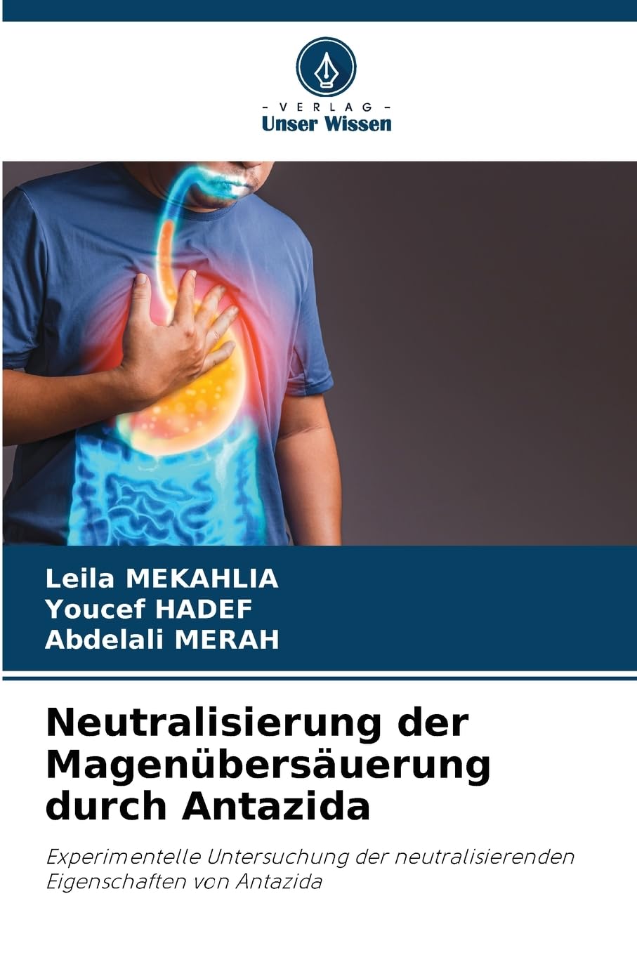 Neutralisierung der Magenübersäuerung durch Antazida Medicine