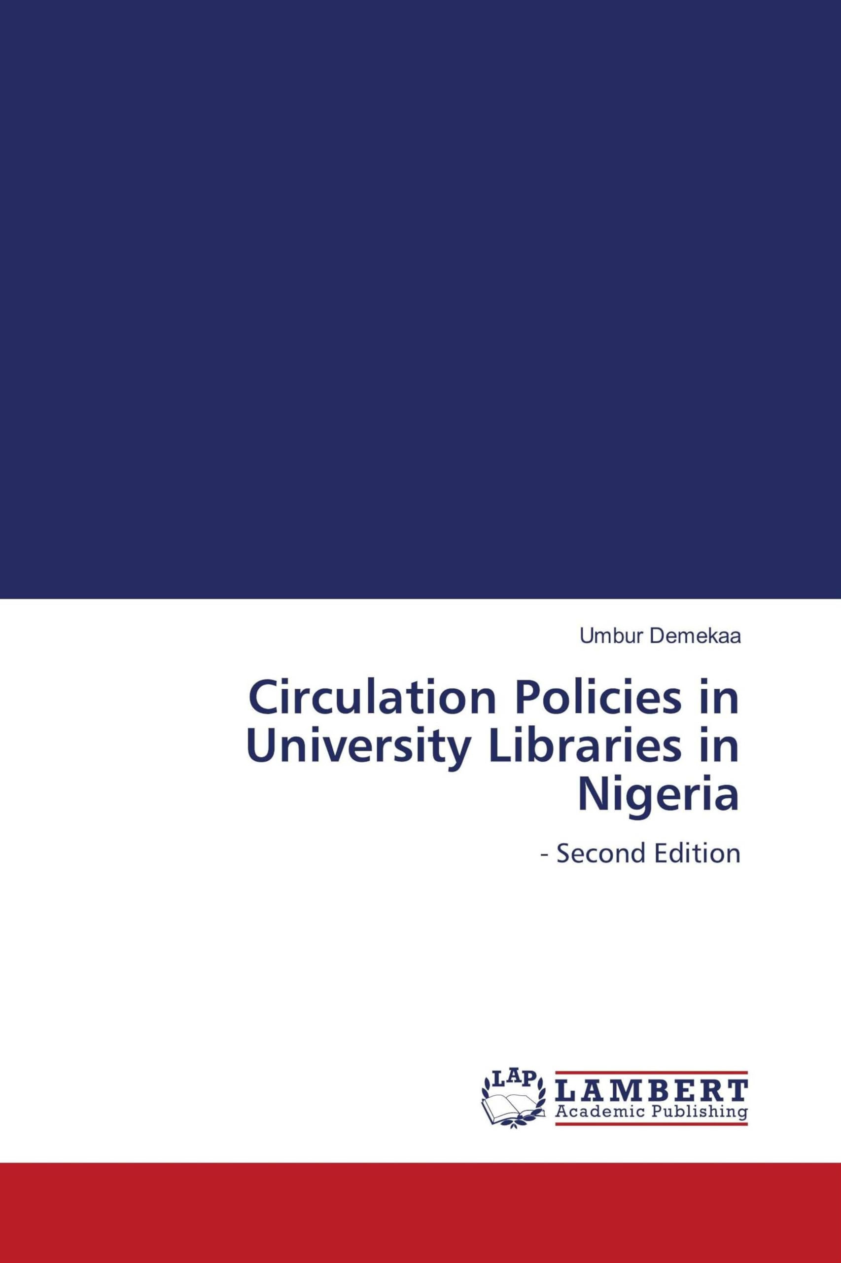 Circulation Policies in University Libraries in Nigeria Business, Finance & Career